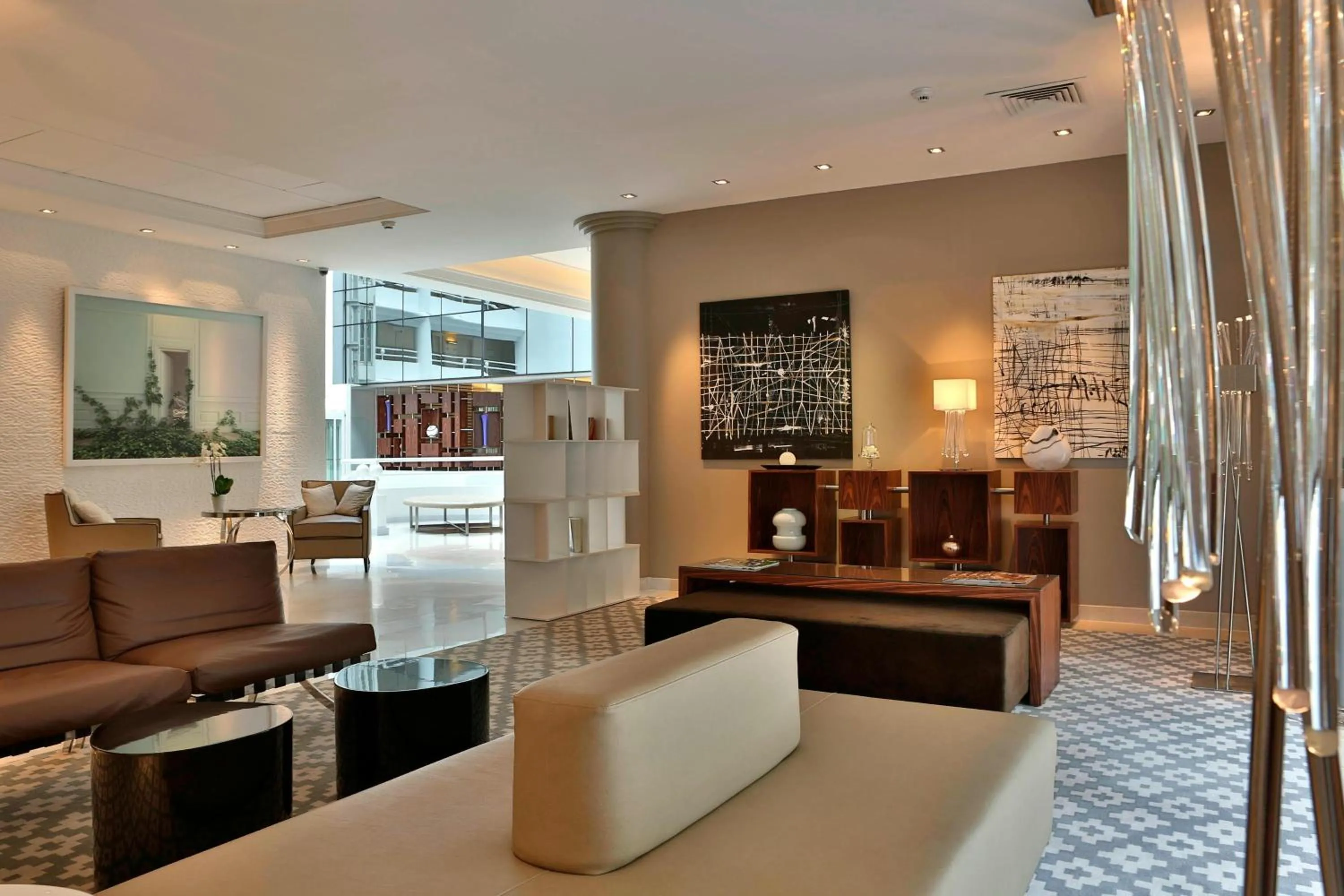 Lobby or reception in AC Hotel by Marriott Ambassadeur Antibes - Juan Les Pins