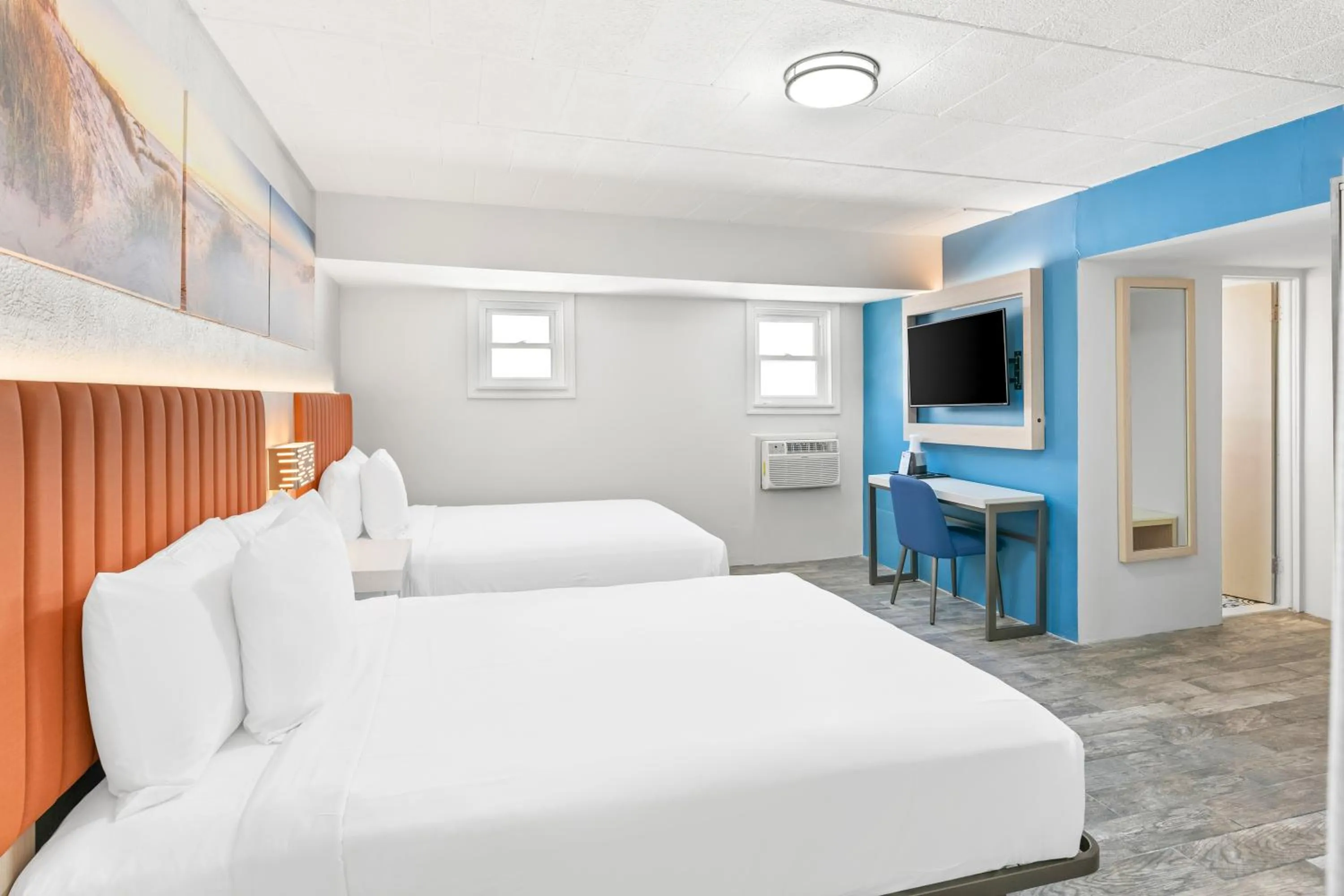 Bedroom, Bed in Tropicana Motel Wildwood Beach & Boardwalk