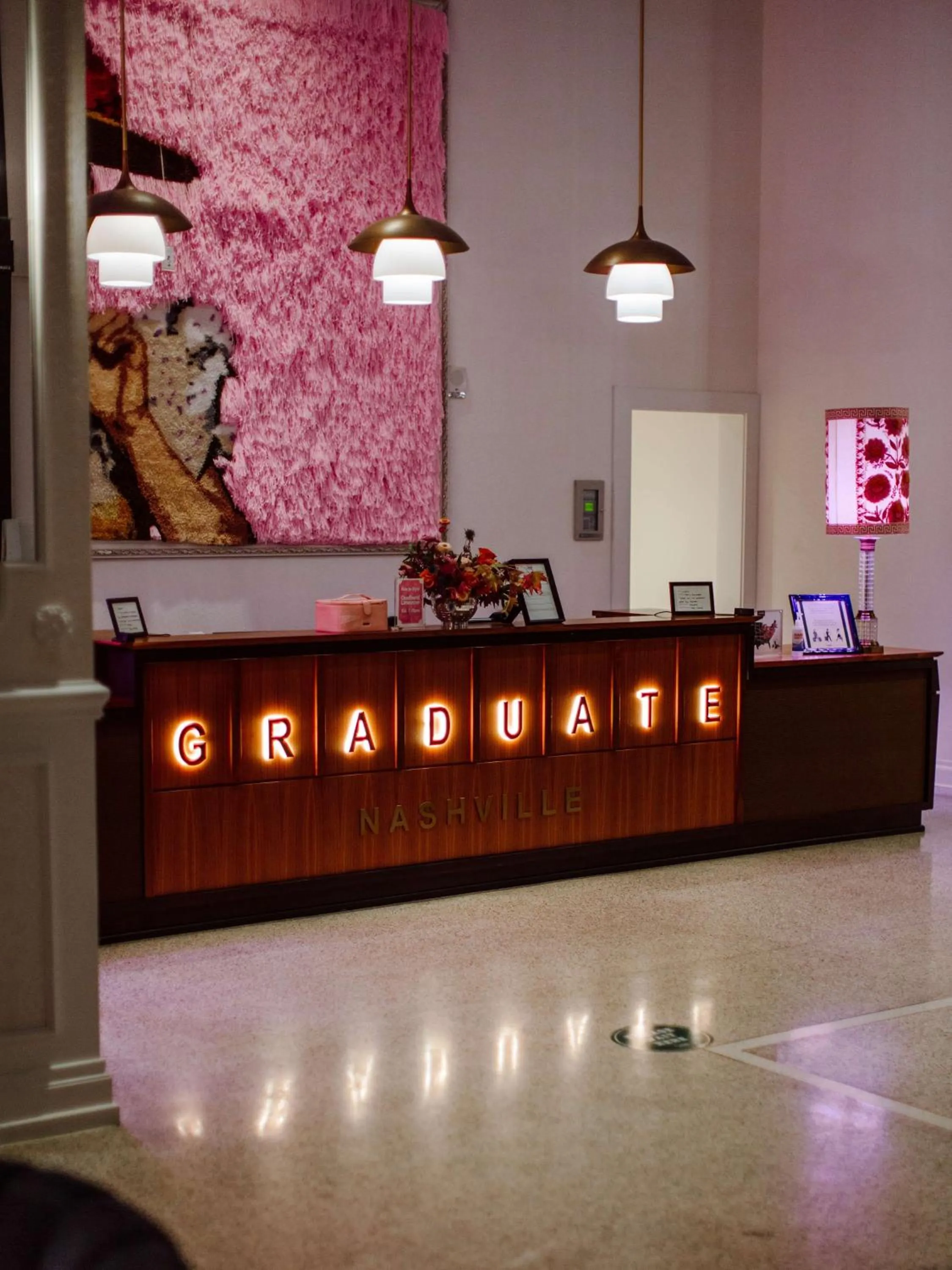 Lobby or reception in Graduate by Hilton Nashville