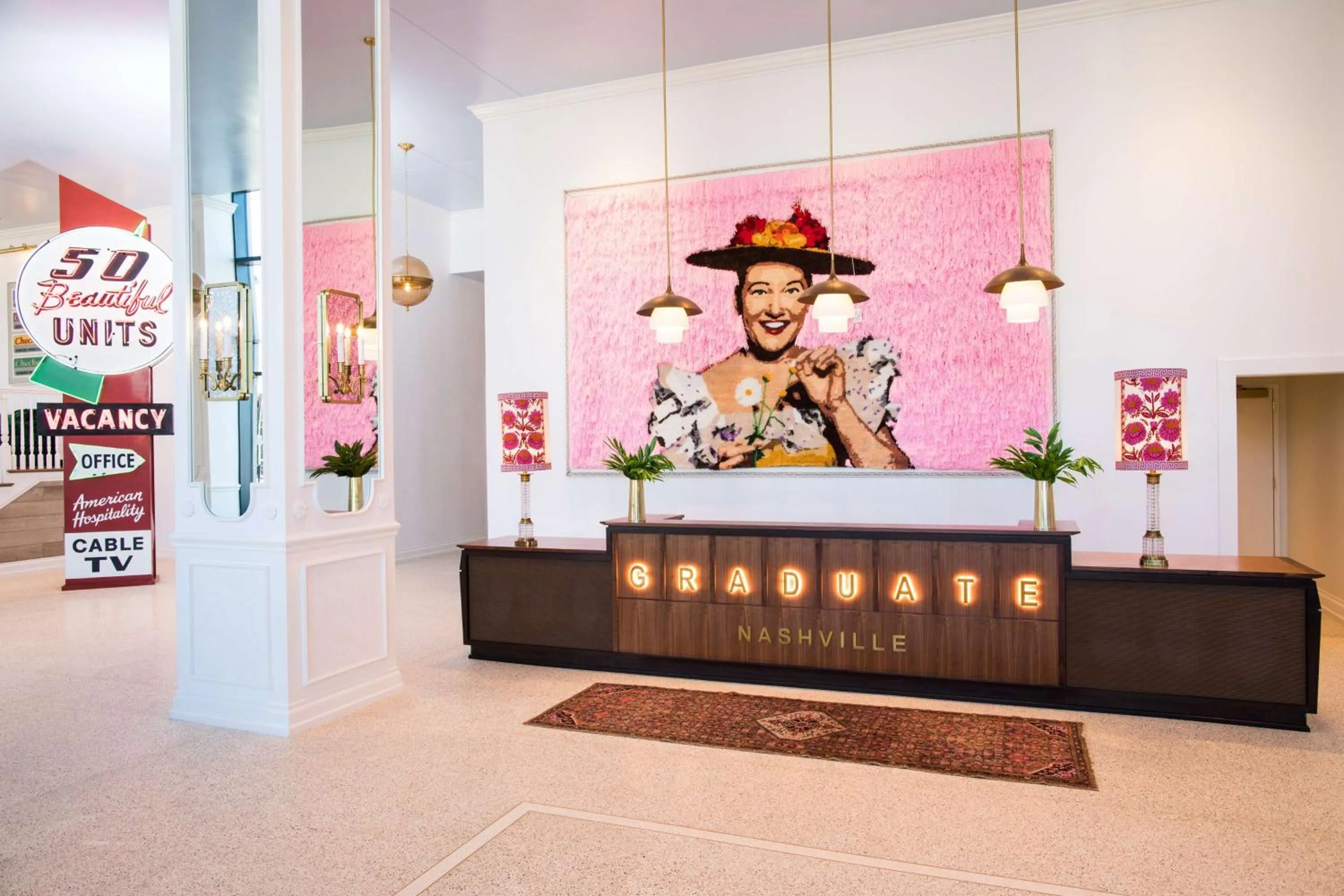 Lobby or reception in Graduate by Hilton Nashville