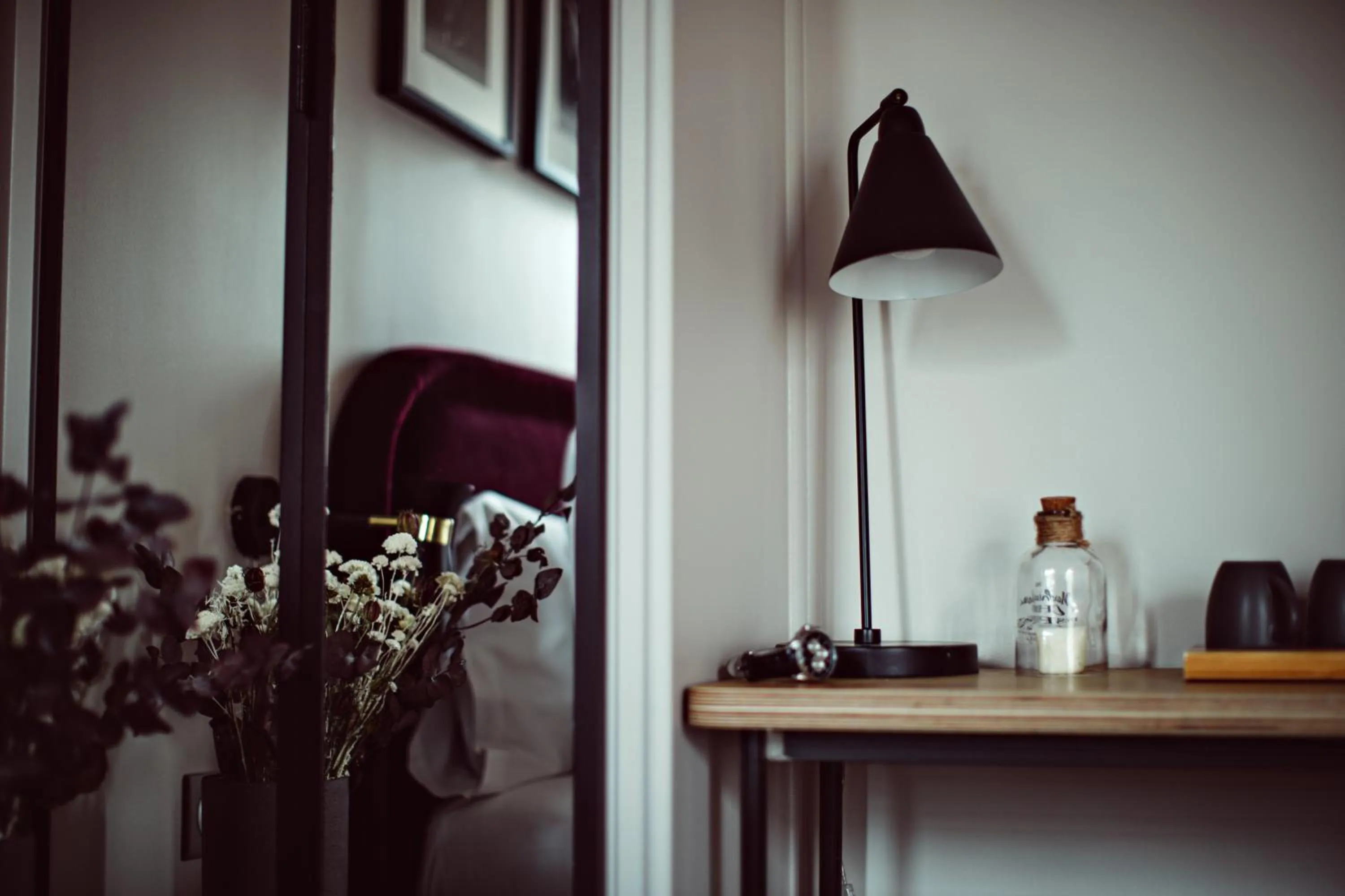 Decorative detail in Hotel Monsieur Helder