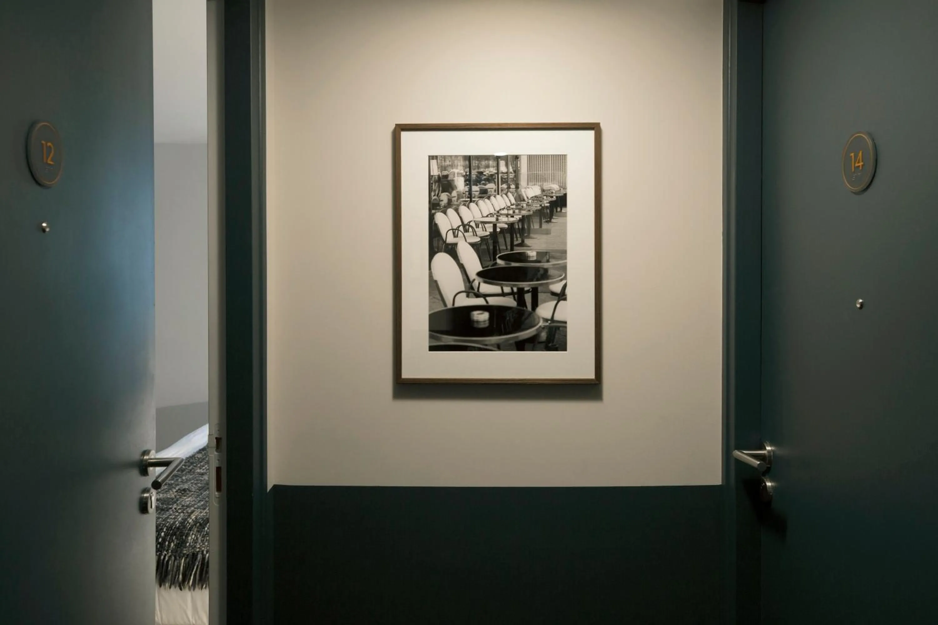 Decorative detail in Hotel Monsieur Helder