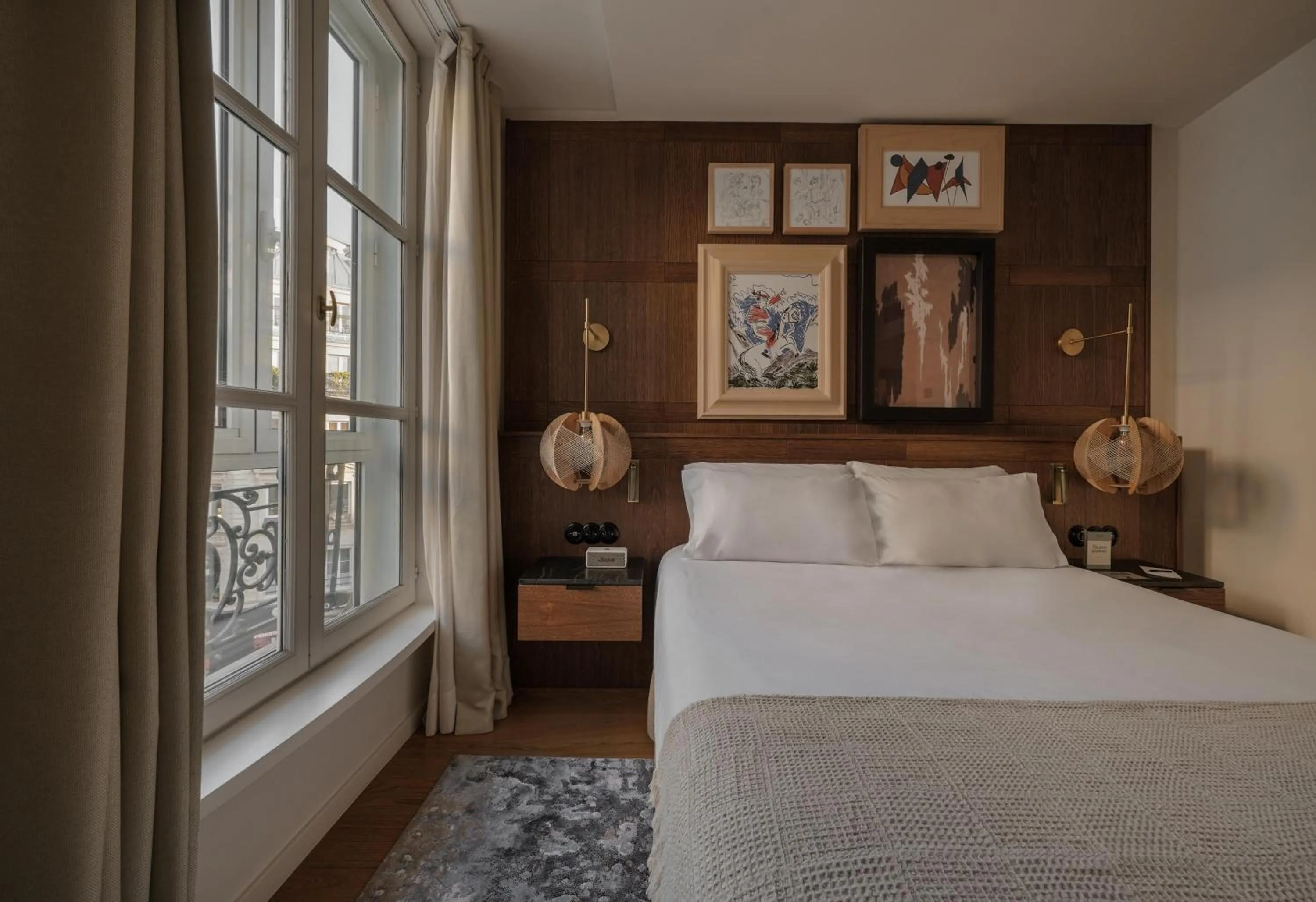 Photo of the whole room, Bed in Hotel Pulitzer Paris