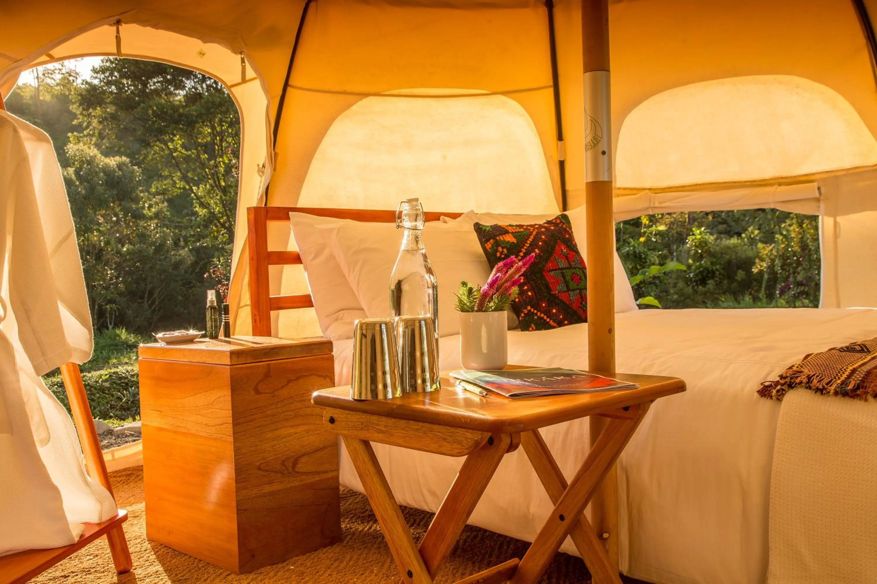Bedroom in Kinkara Luxury Retreat