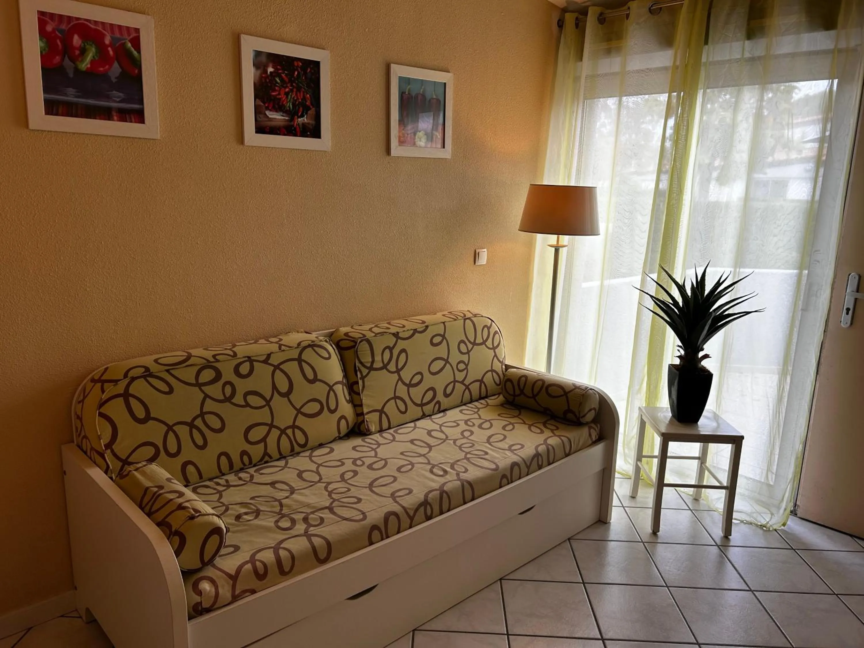 Living room in Lagrange Grand Bleu Vacances – Résidence Les Jardins de Neptune