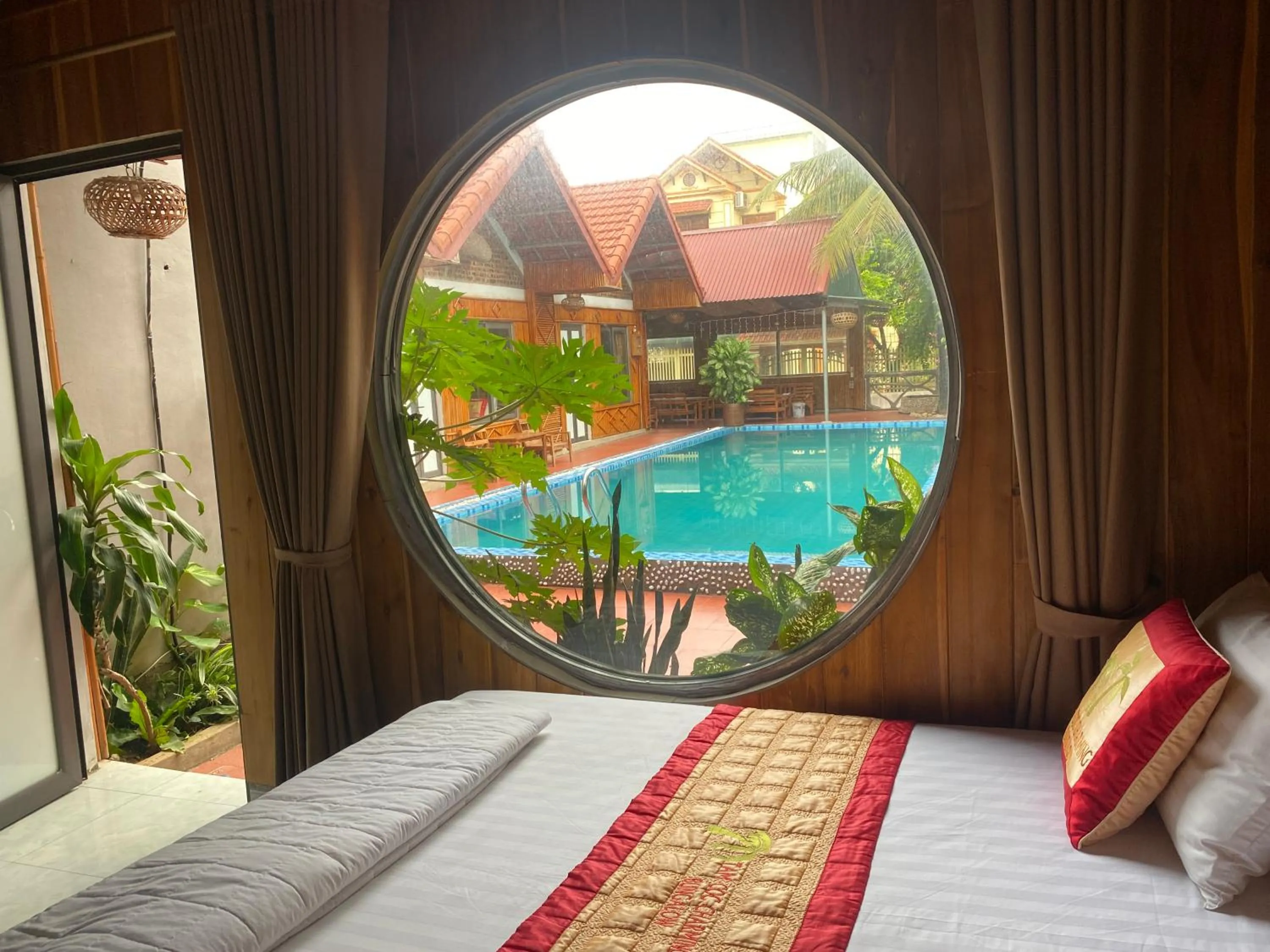 Bed in Tam Coc Charming Bungalow