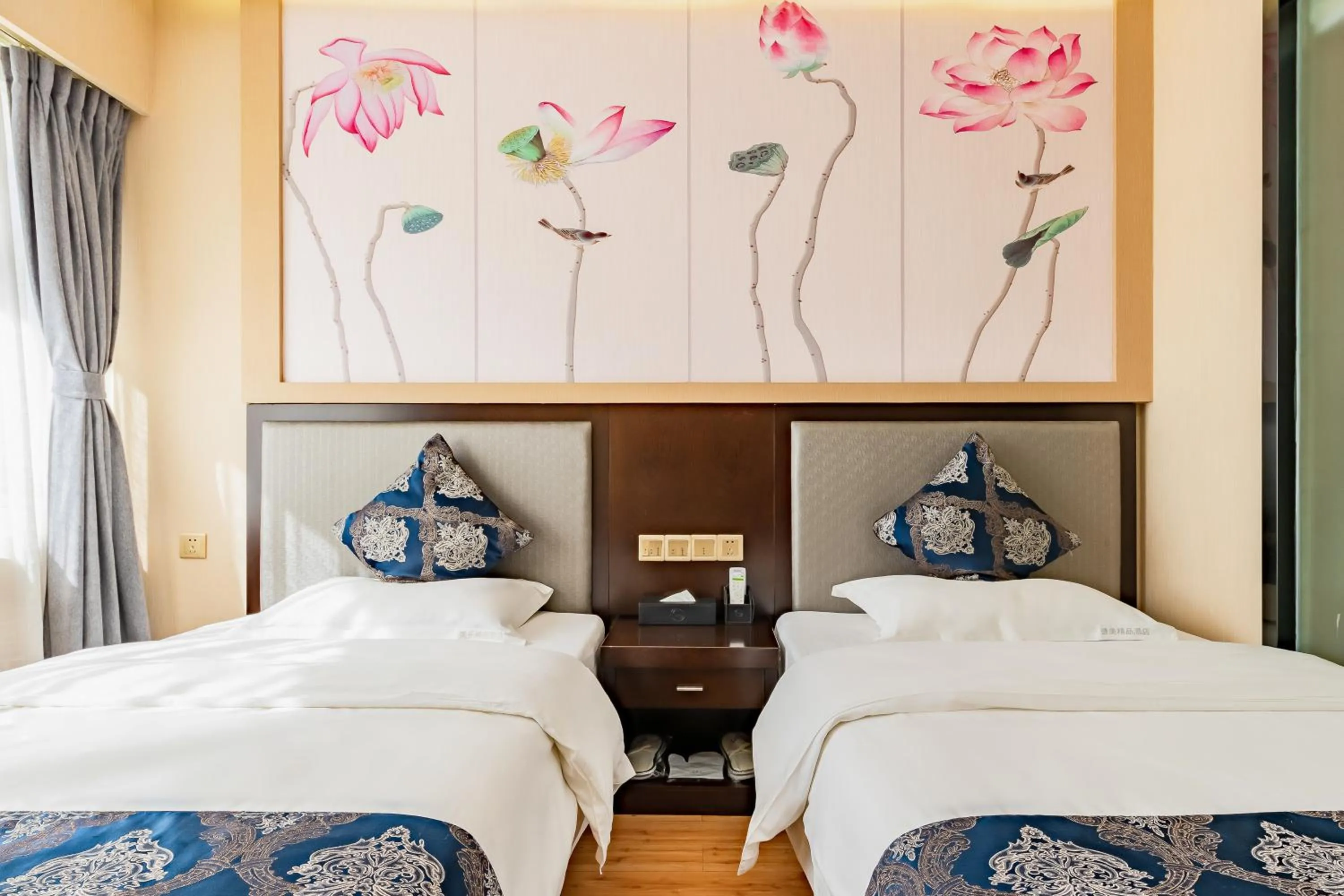 Bedroom, Bed in Demei Boutique Hotel