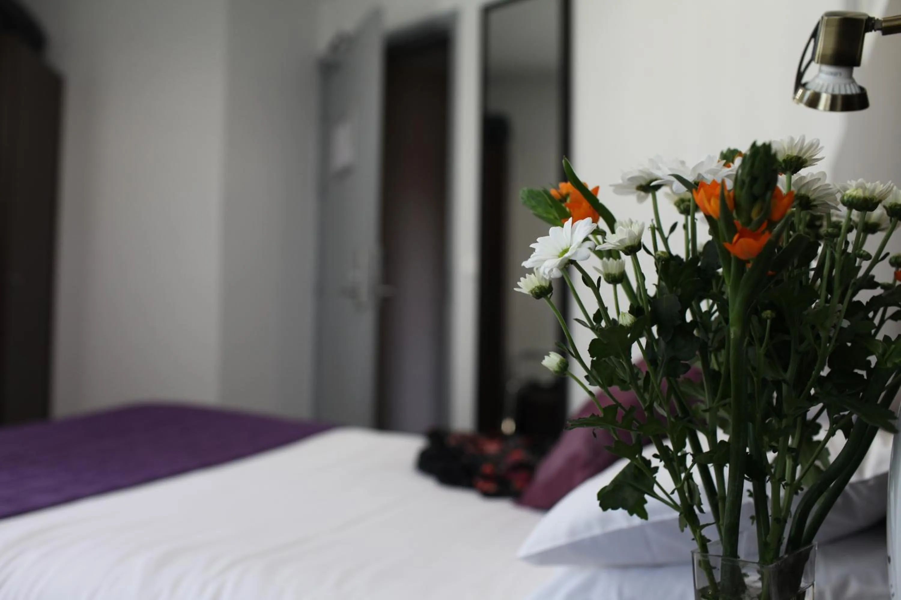 Bedroom, Bed in Hôtel Alane