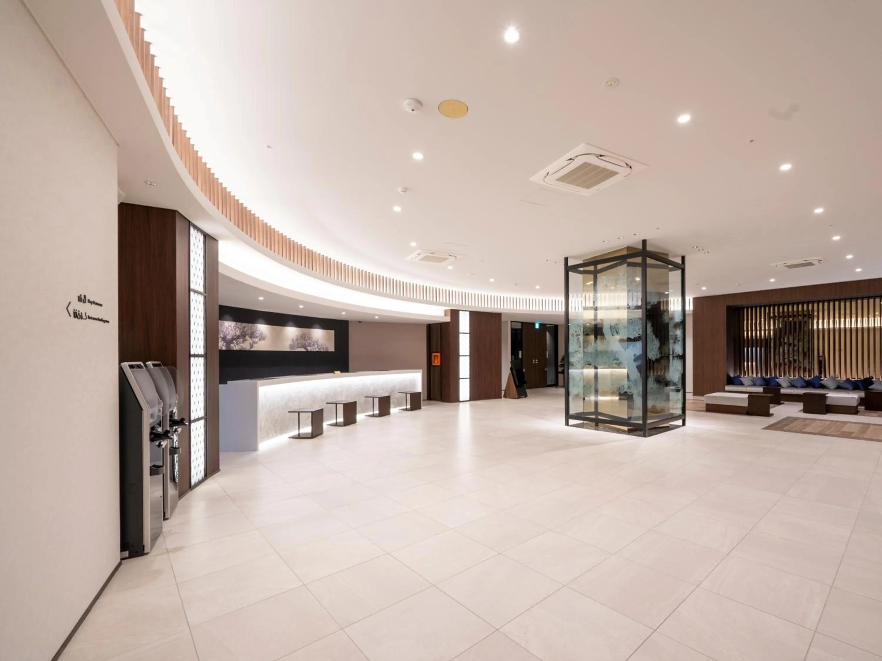 Lobby or reception in La'gent Stay Hakodate Ekimae