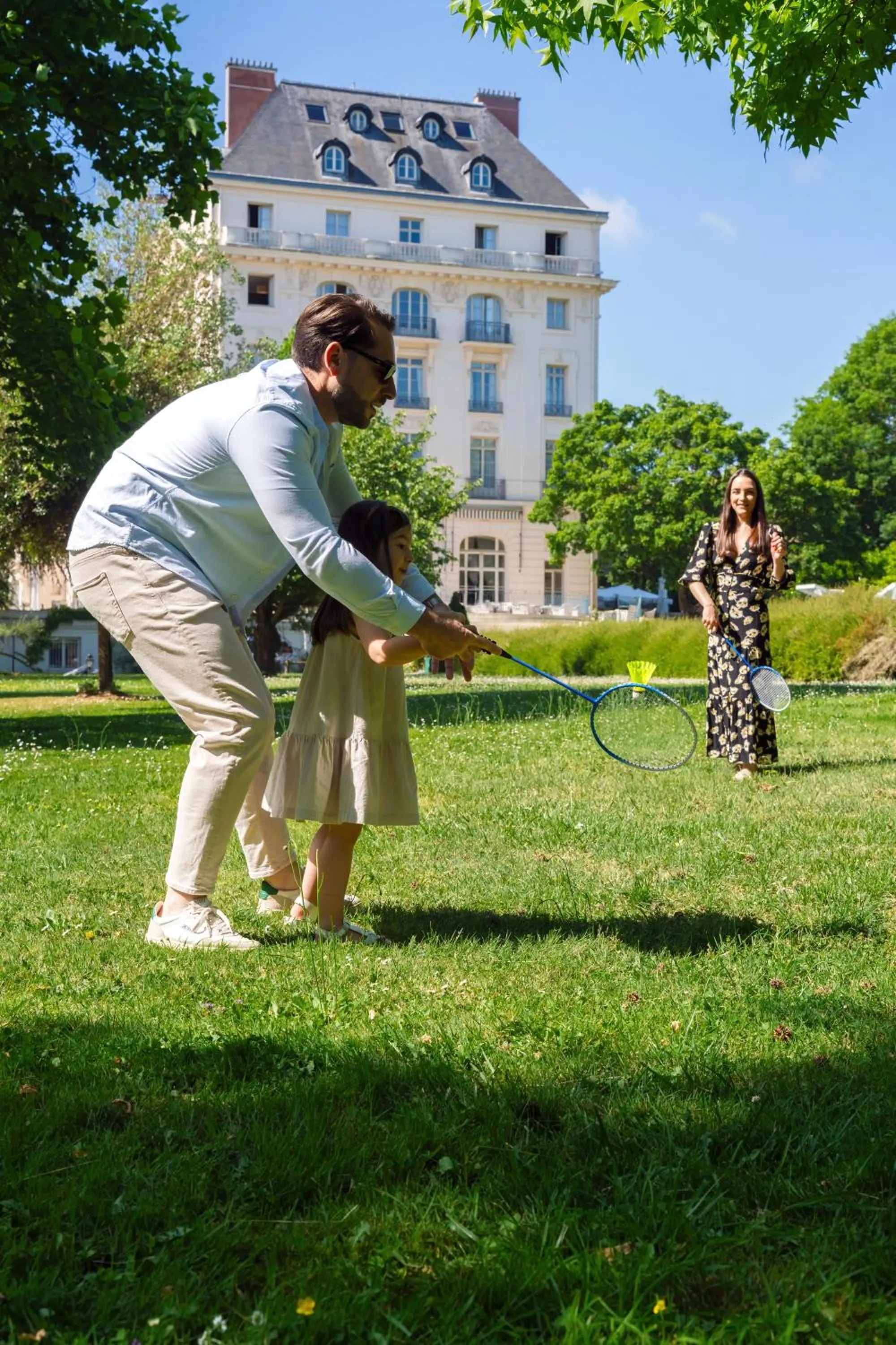 Garden in Waldorf Astoria Versailles - Trianon Palace