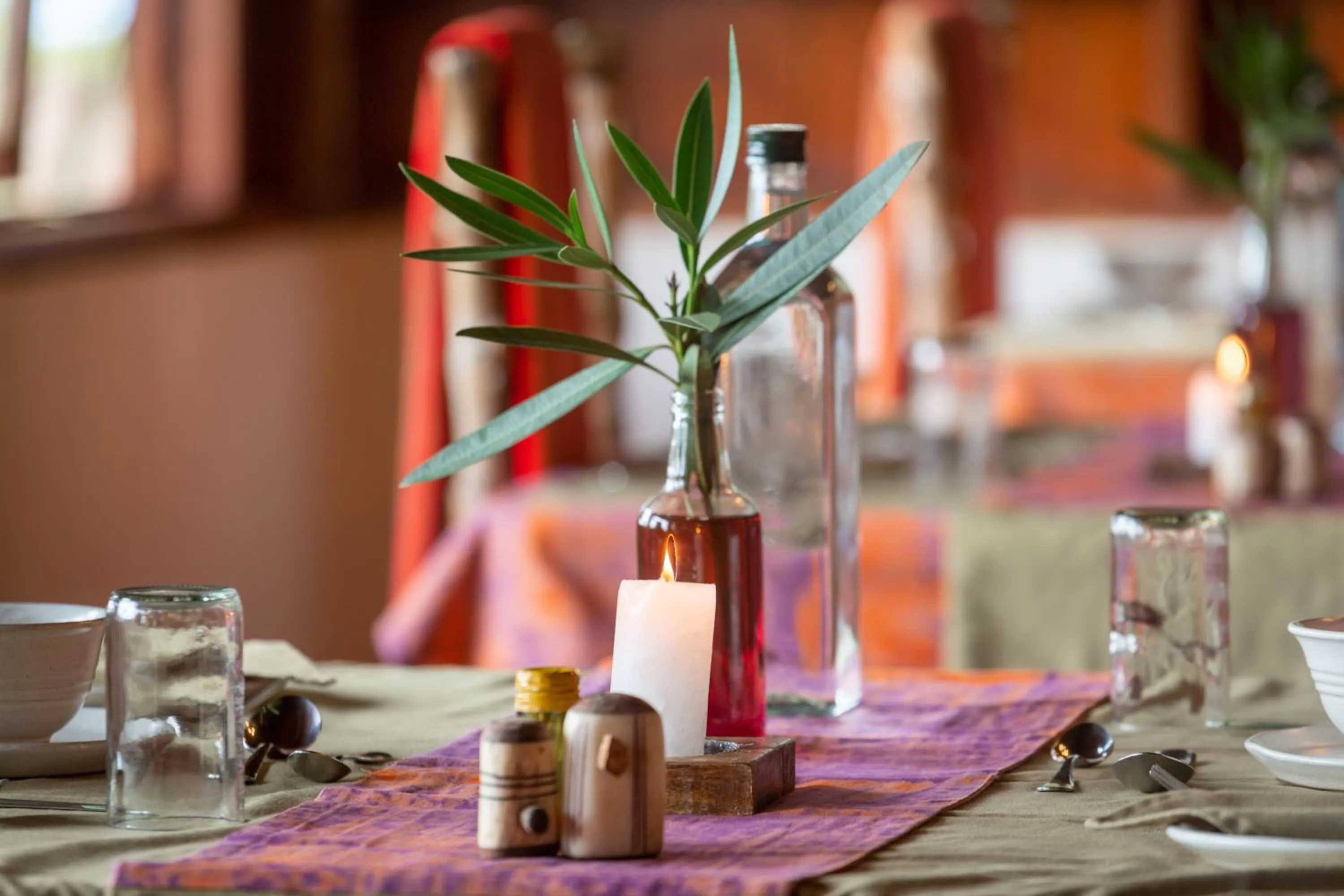 Dining area in Karatu Tented Lodge