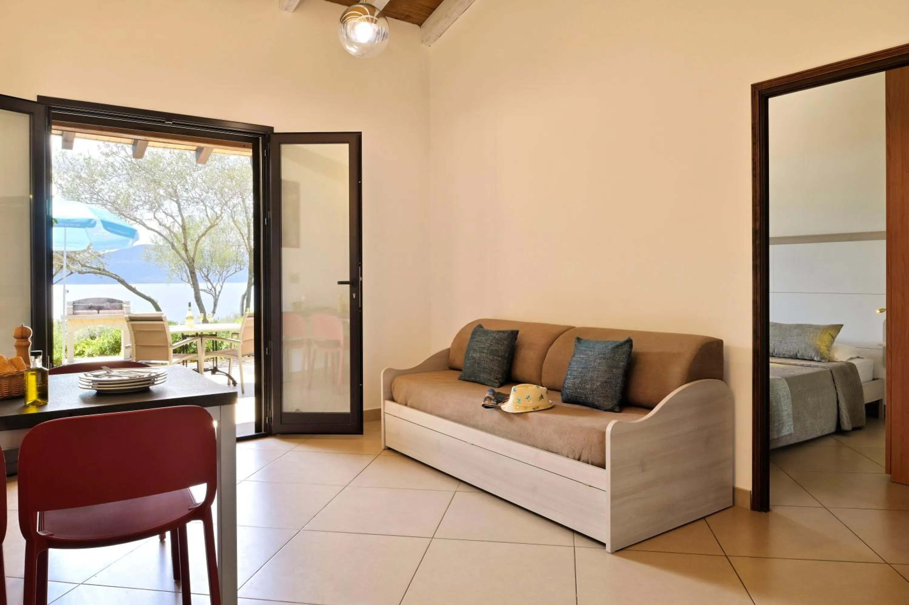 Living room in Résidence Arco Plage