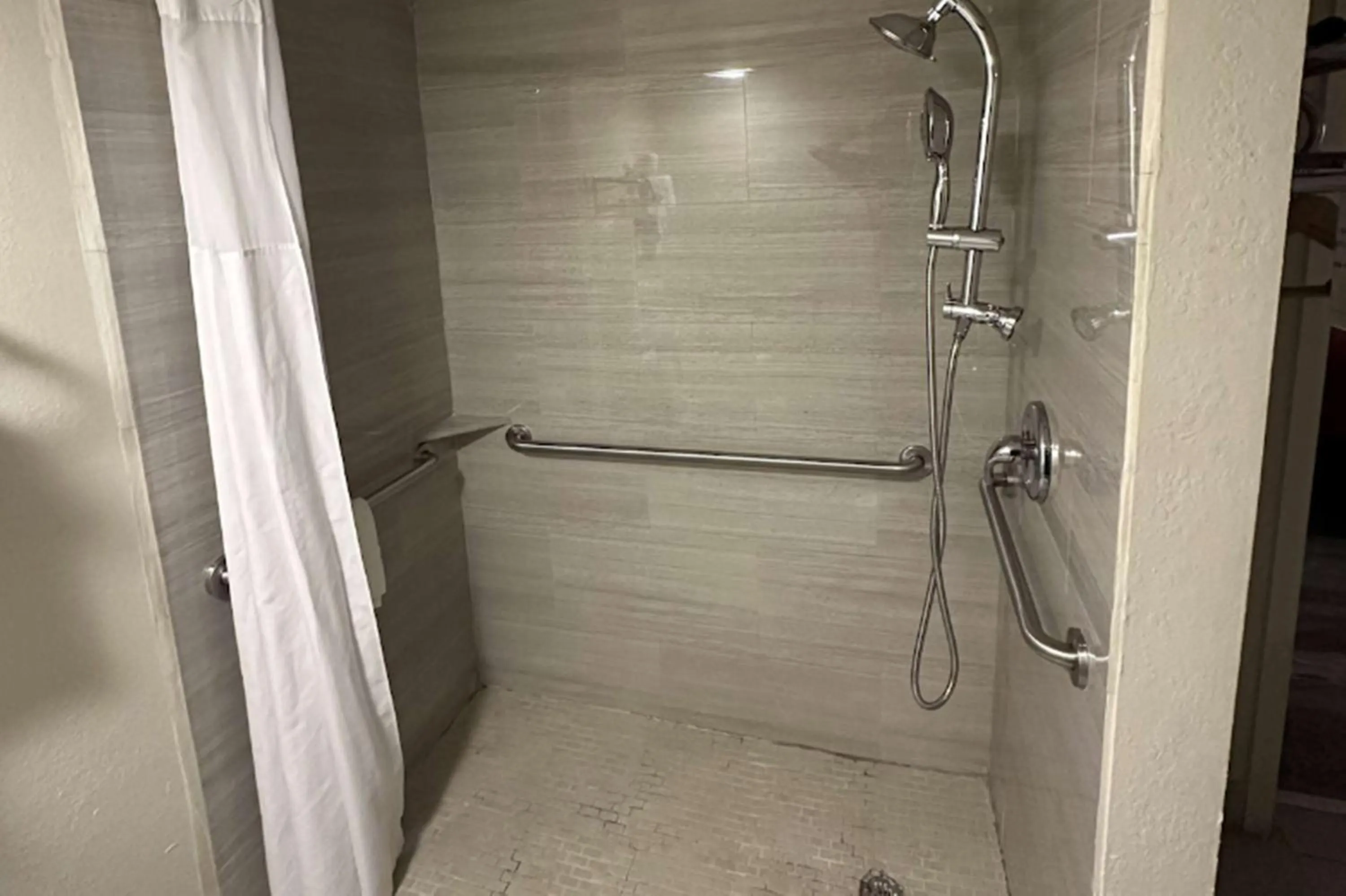 Shower in Super 8 by Wyndham Athens TX