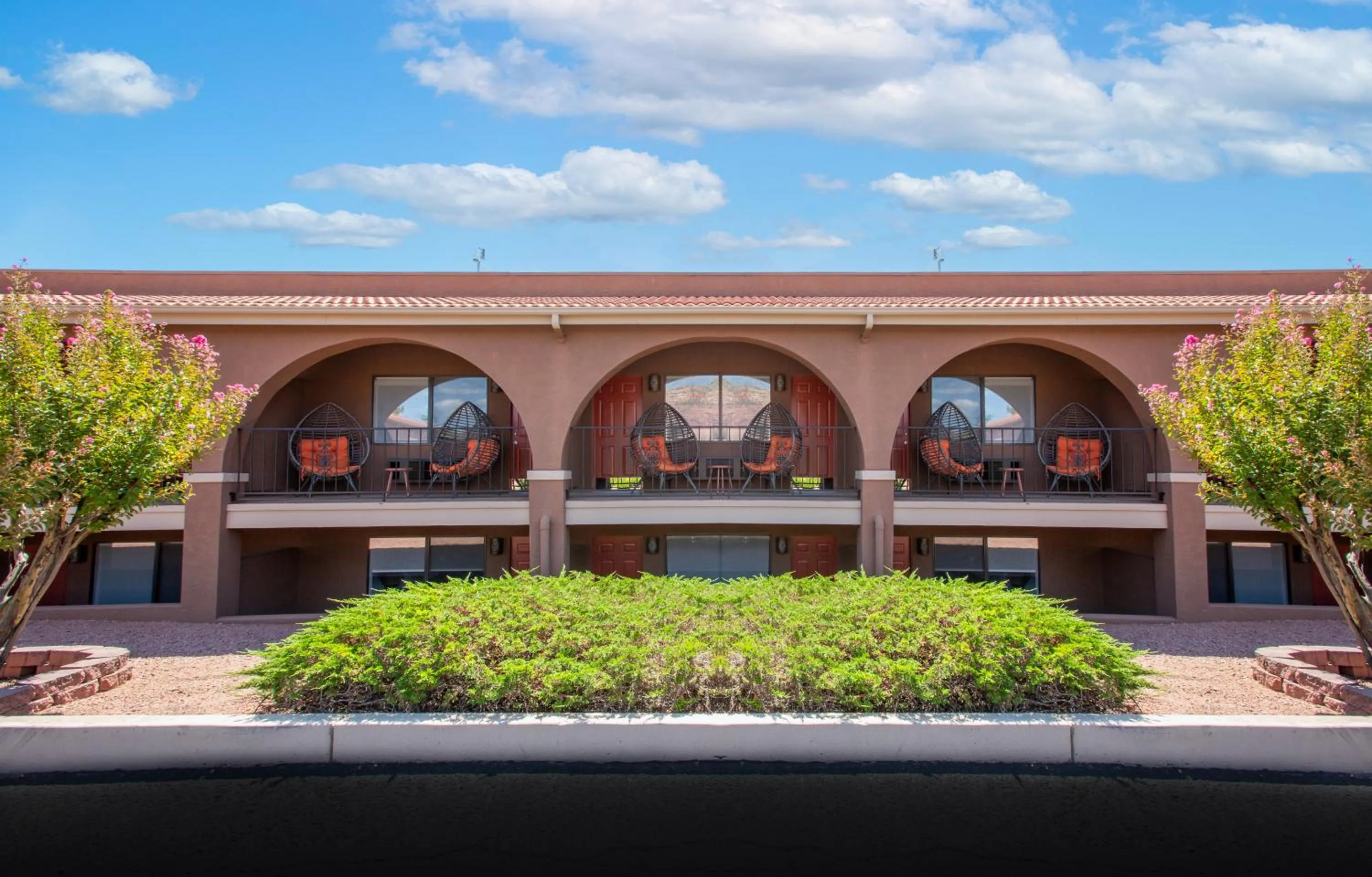 Patio in GreenTree Inn Sedona