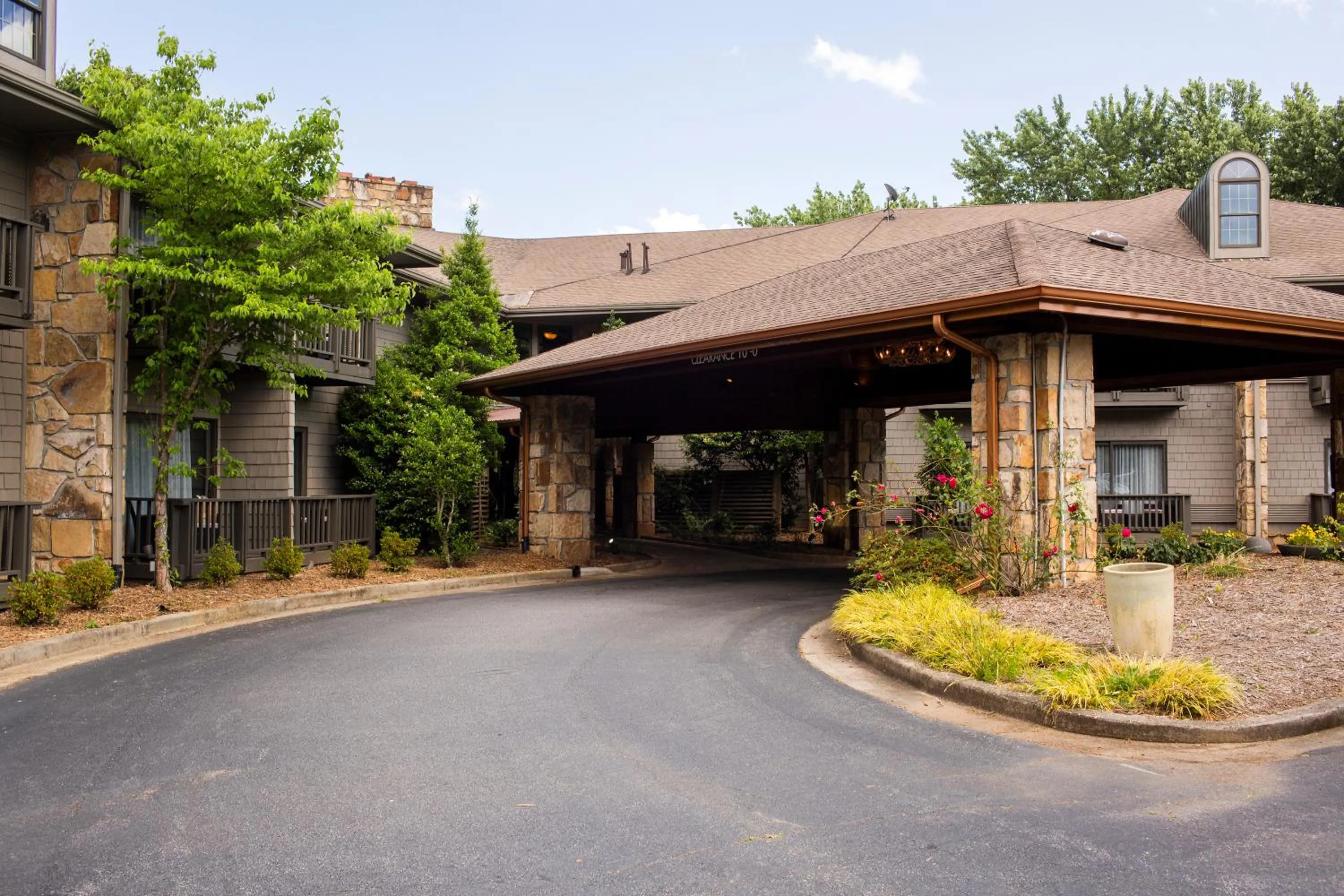 Property building in The Ridges Resort on Lake Chatuge