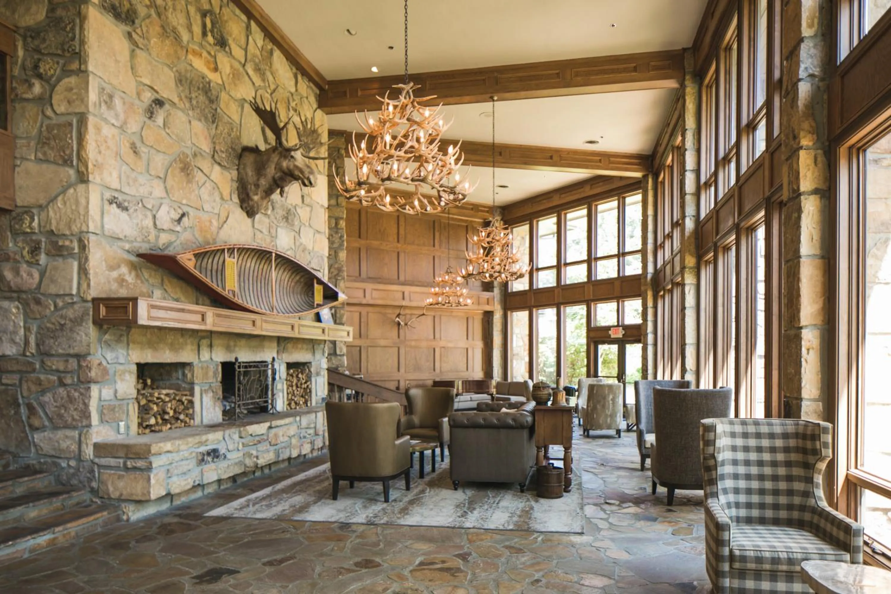 Lobby or reception in The Ridges Resort on Lake Chatuge