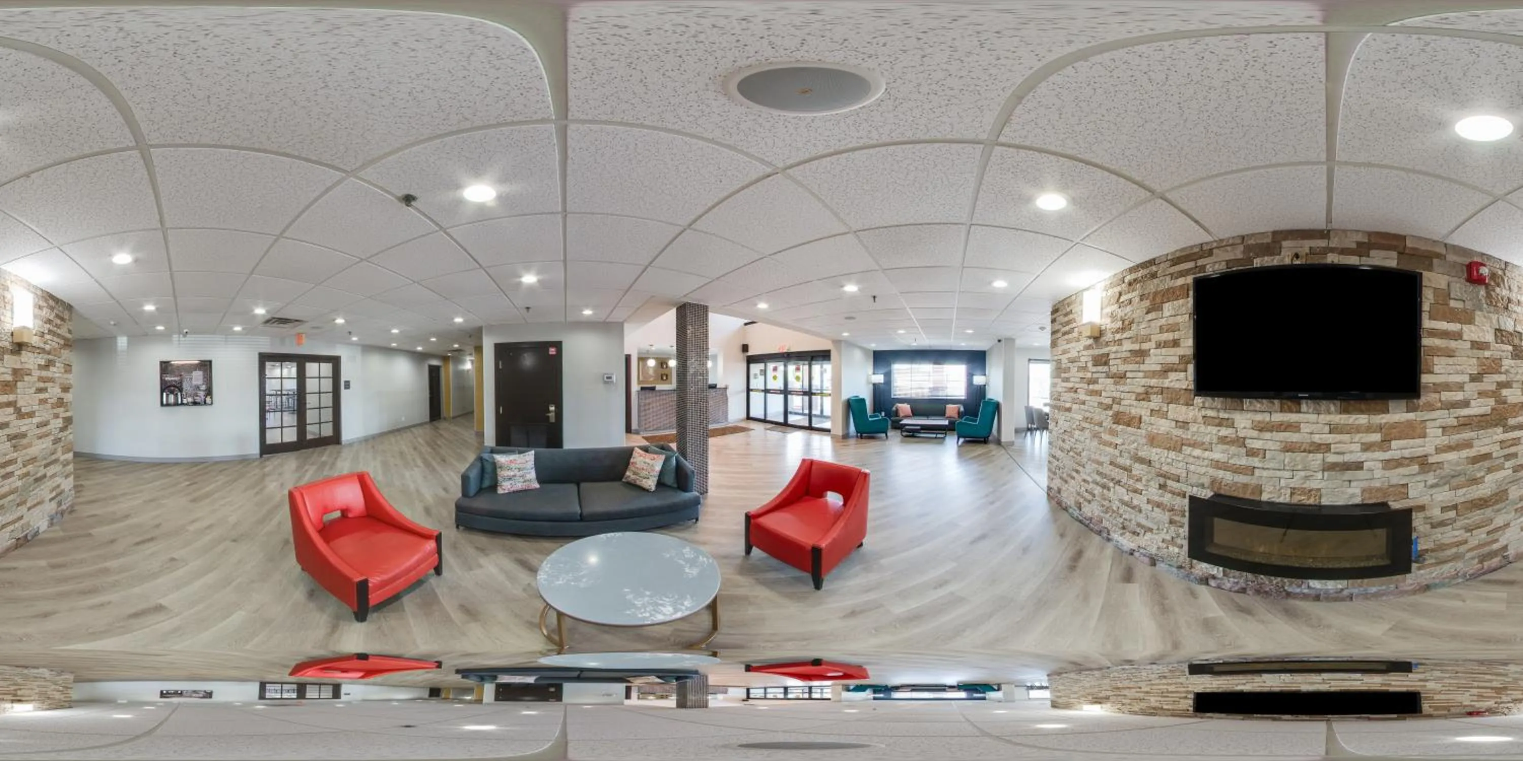 Lobby or reception in Comfort Suites Columbus