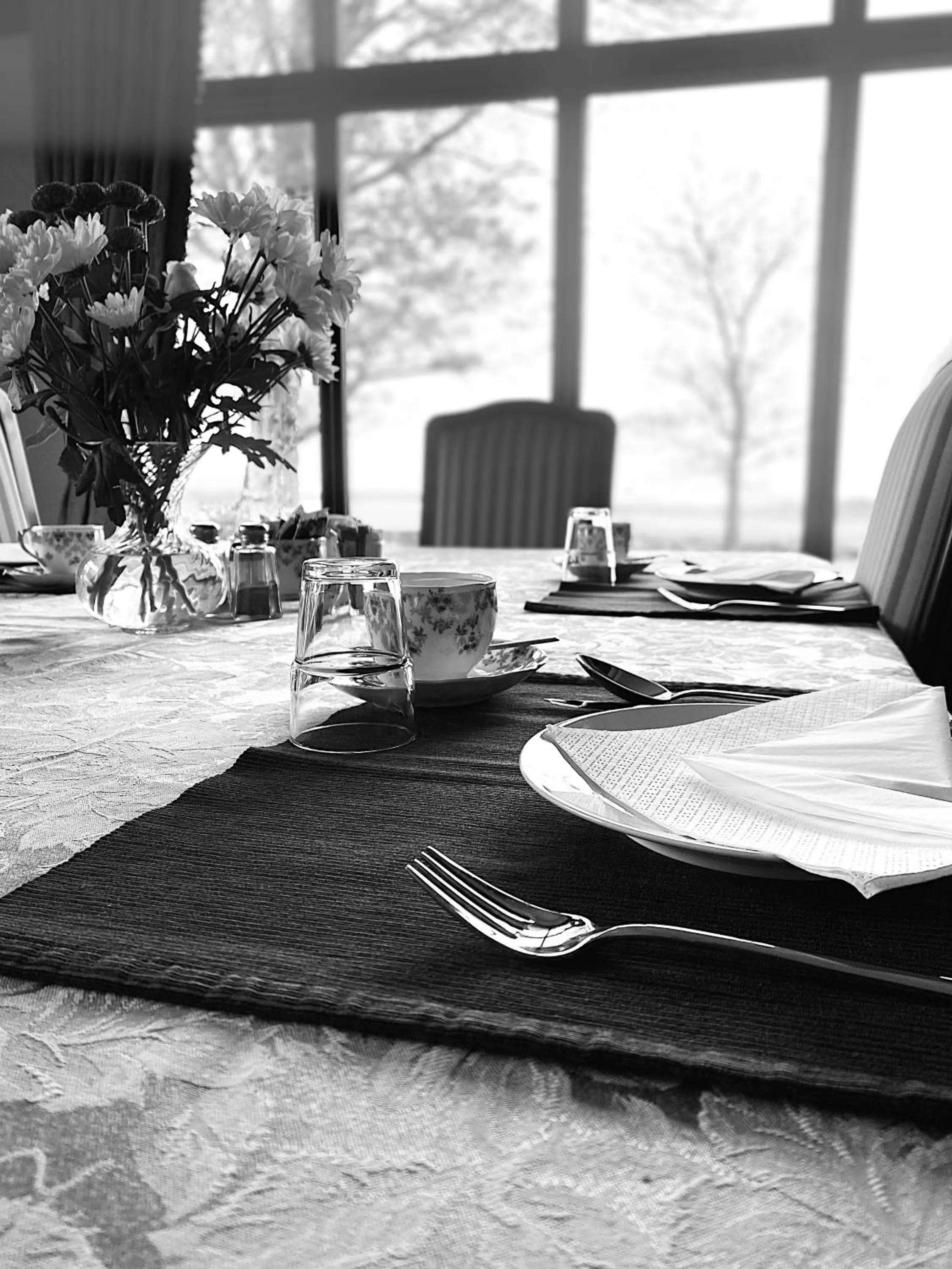 Dining area in The Old Vicarage NI B&B