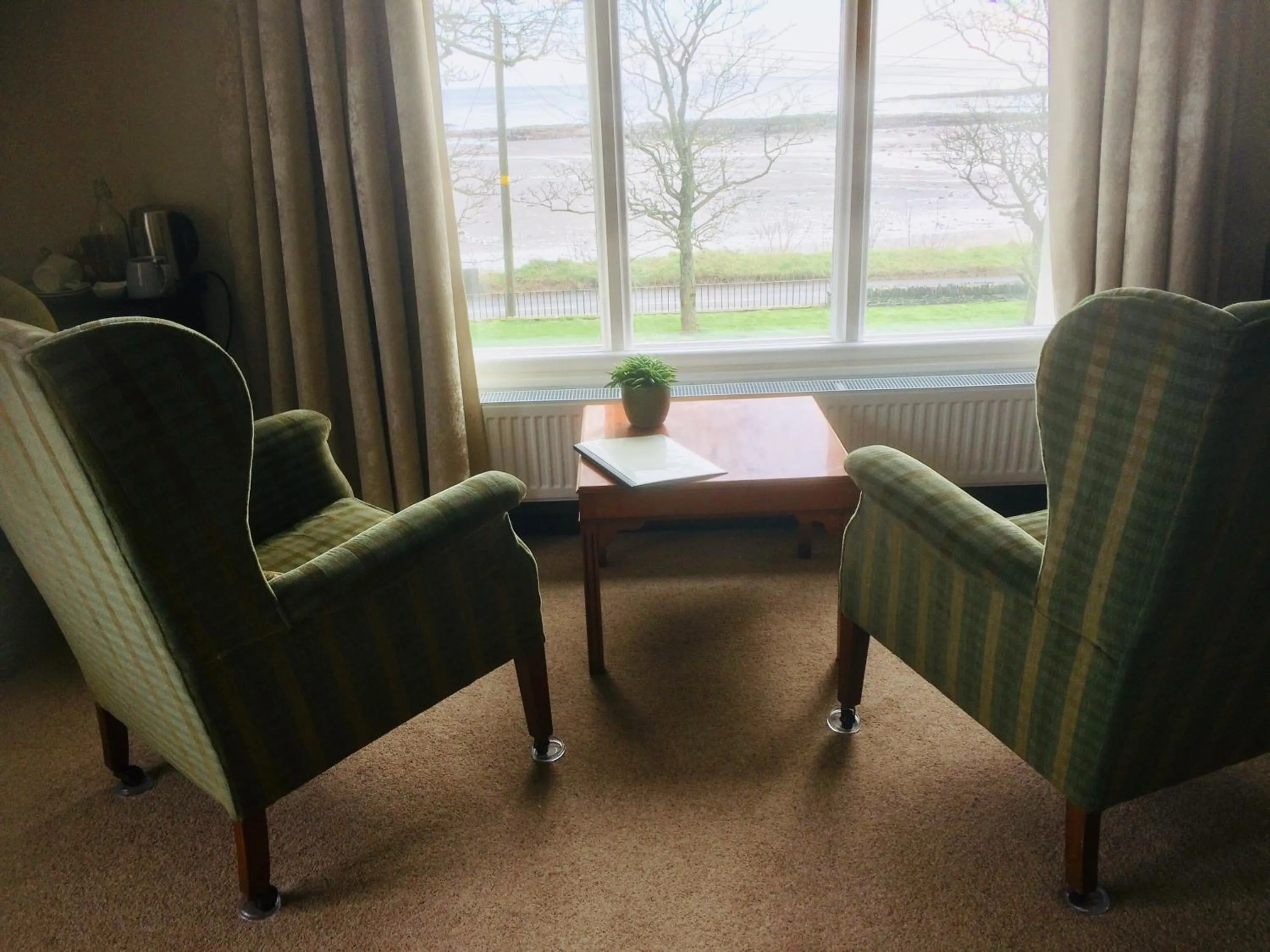 Seating area in The Old Vicarage NI B&B