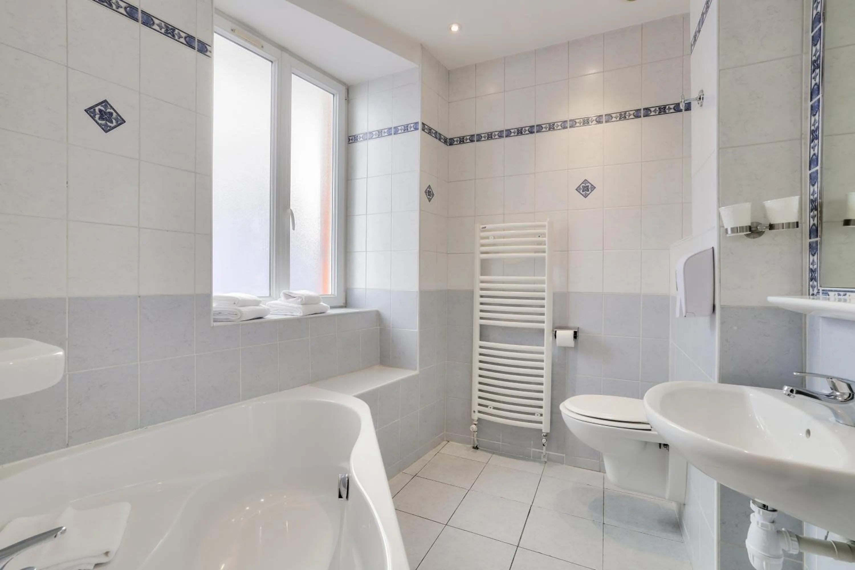 Bathroom in Hotel Lepante