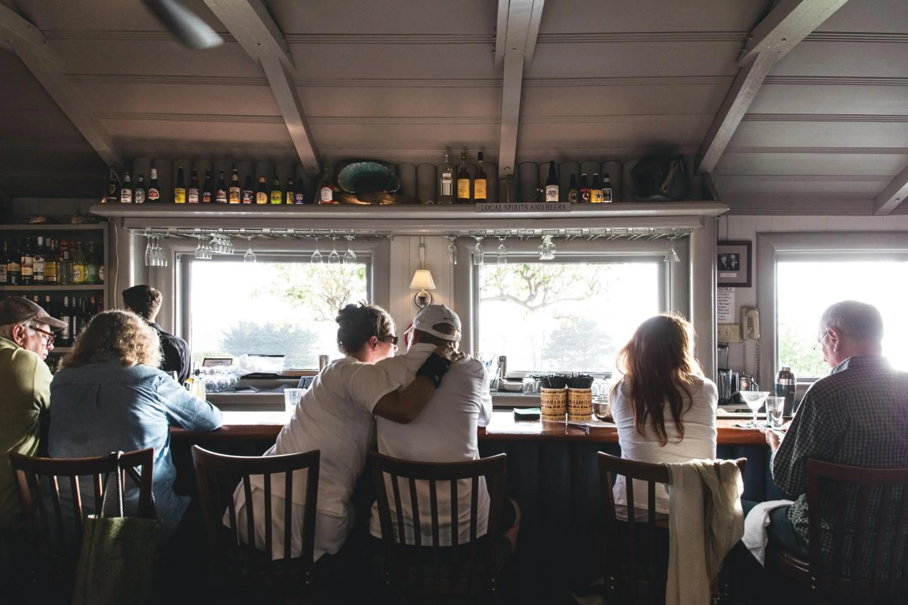 Lounge or bar in Little River Inn