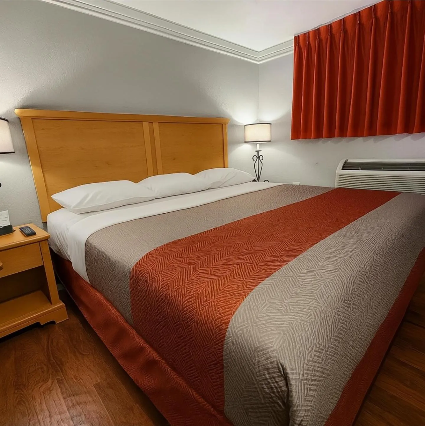 Bed in Motel 6-Canon City, CO 719-458-1216