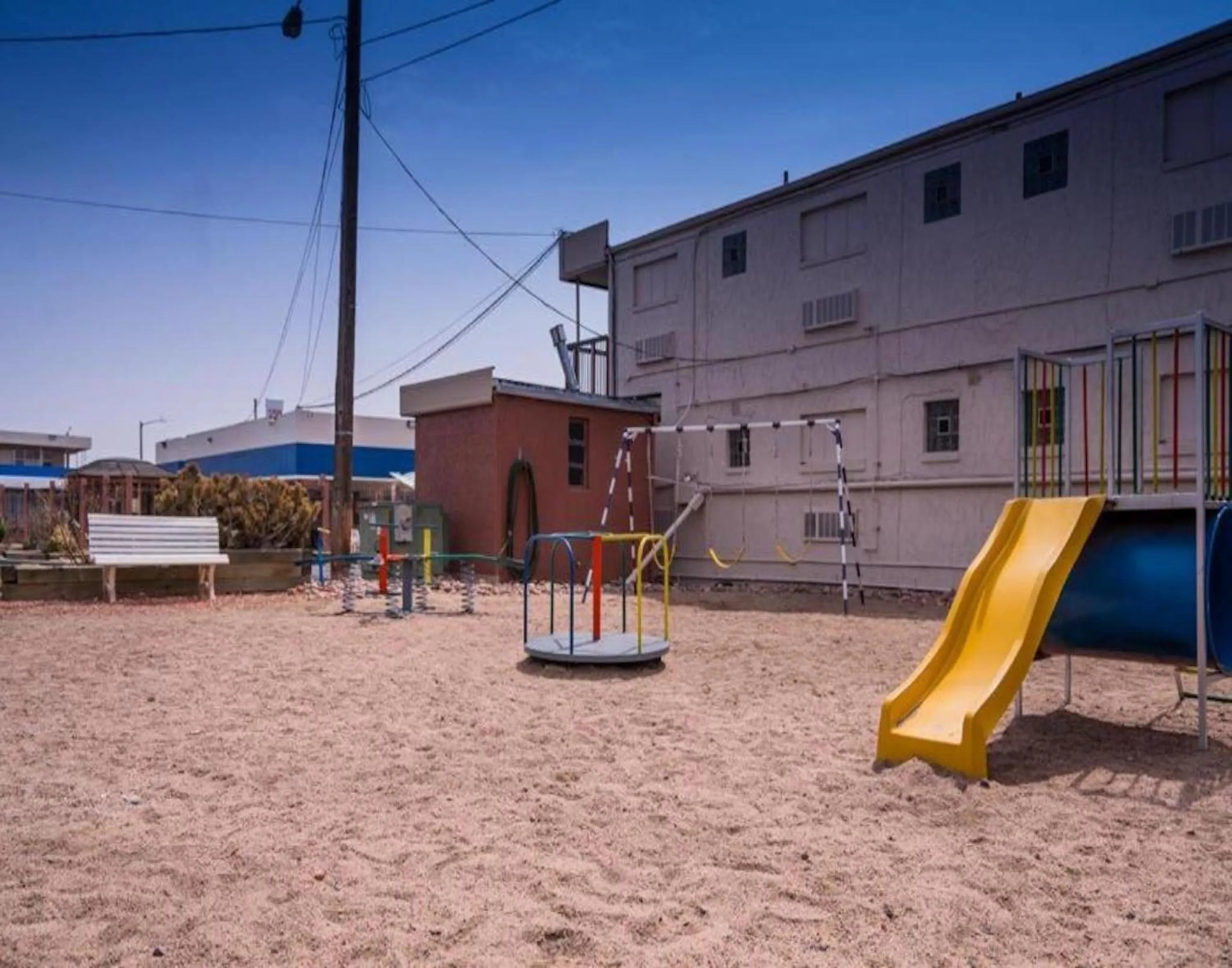 Children play ground in Motel 6-Canon City, CO 719-458-1216