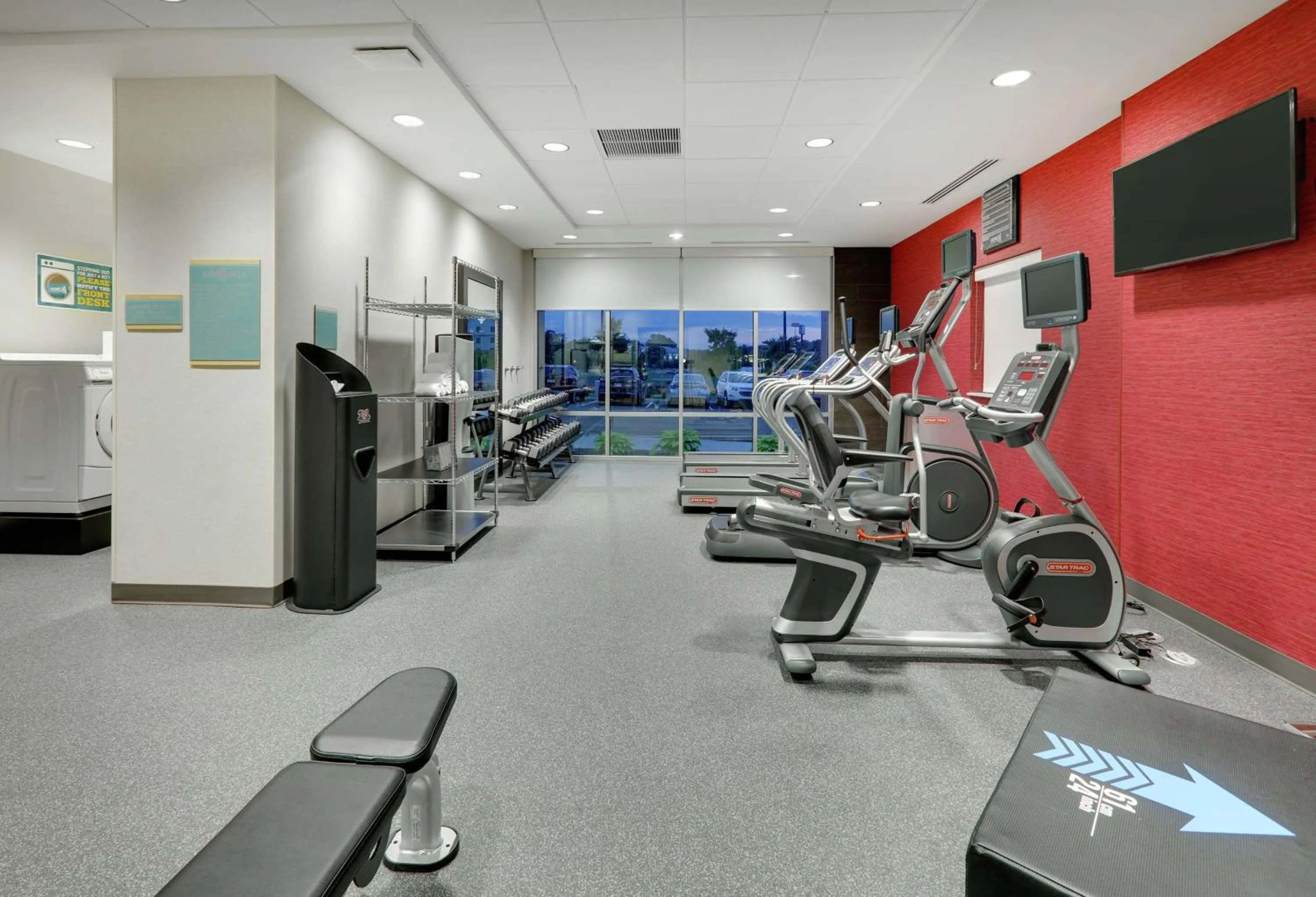 Fitness centre/facilities in Home2 Suites By Hilton Hagerstown