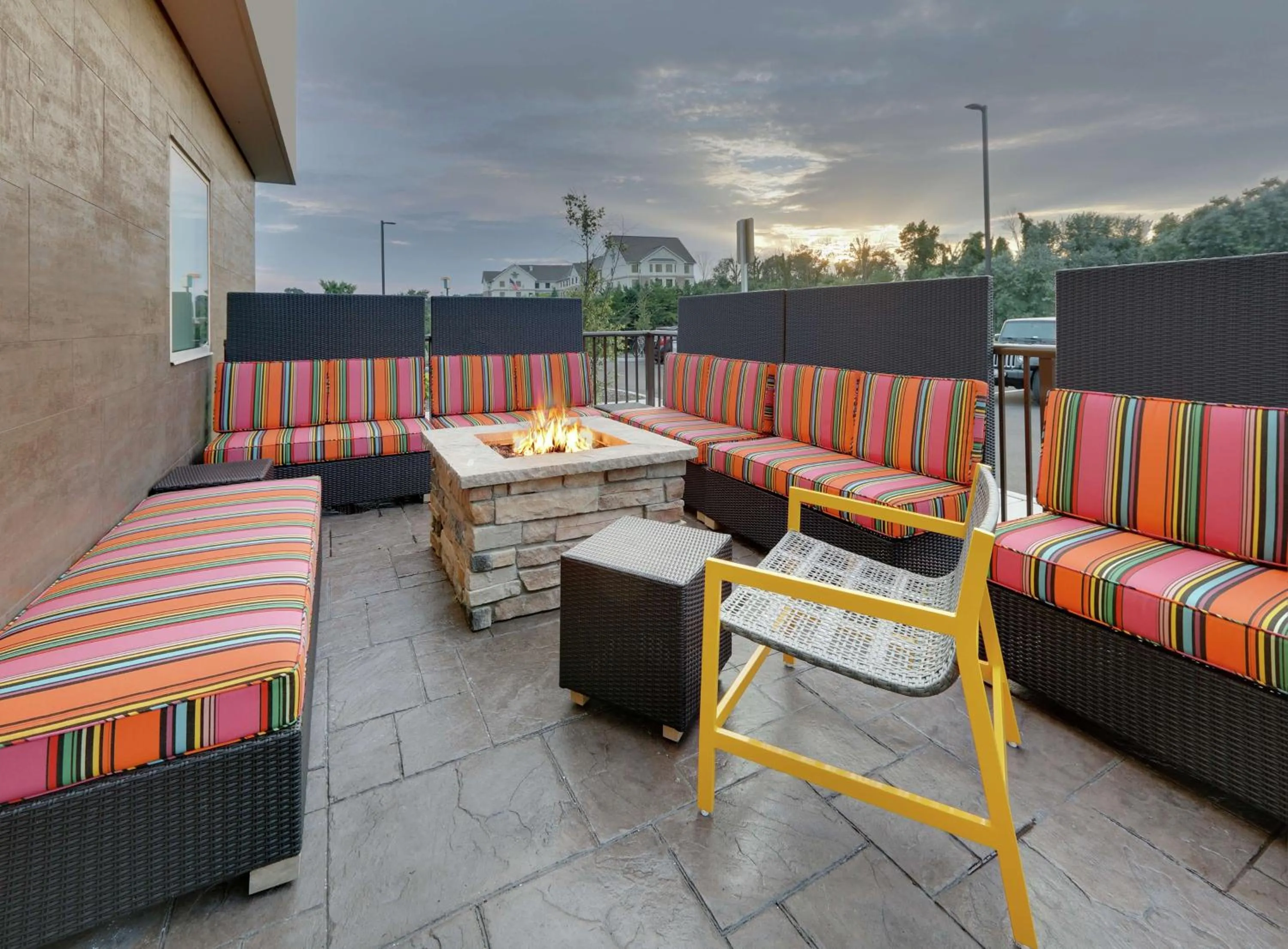 Patio in Home2 Suites By Hilton Hagerstown