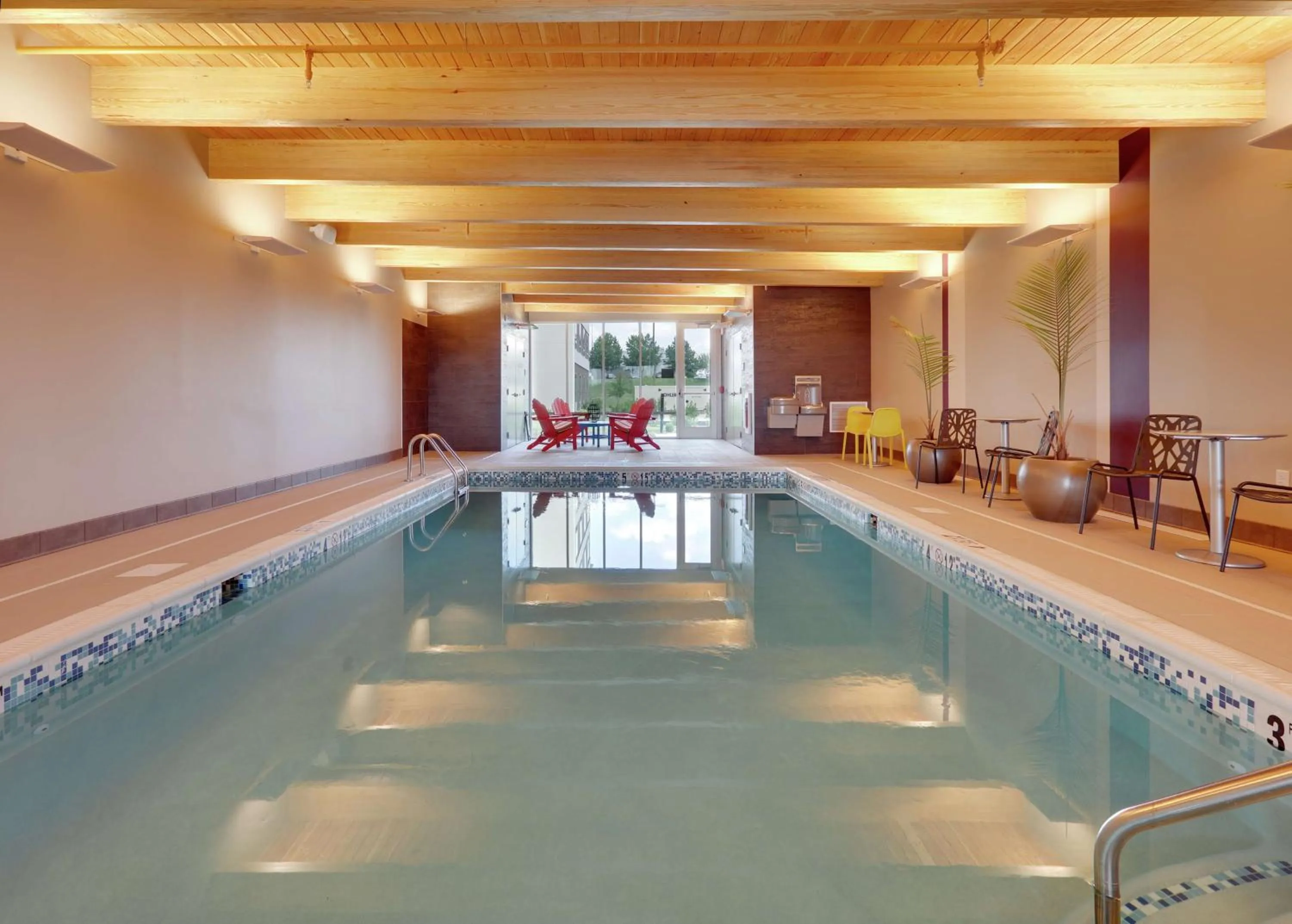 Pool view in Home2 Suites By Hilton Hagerstown