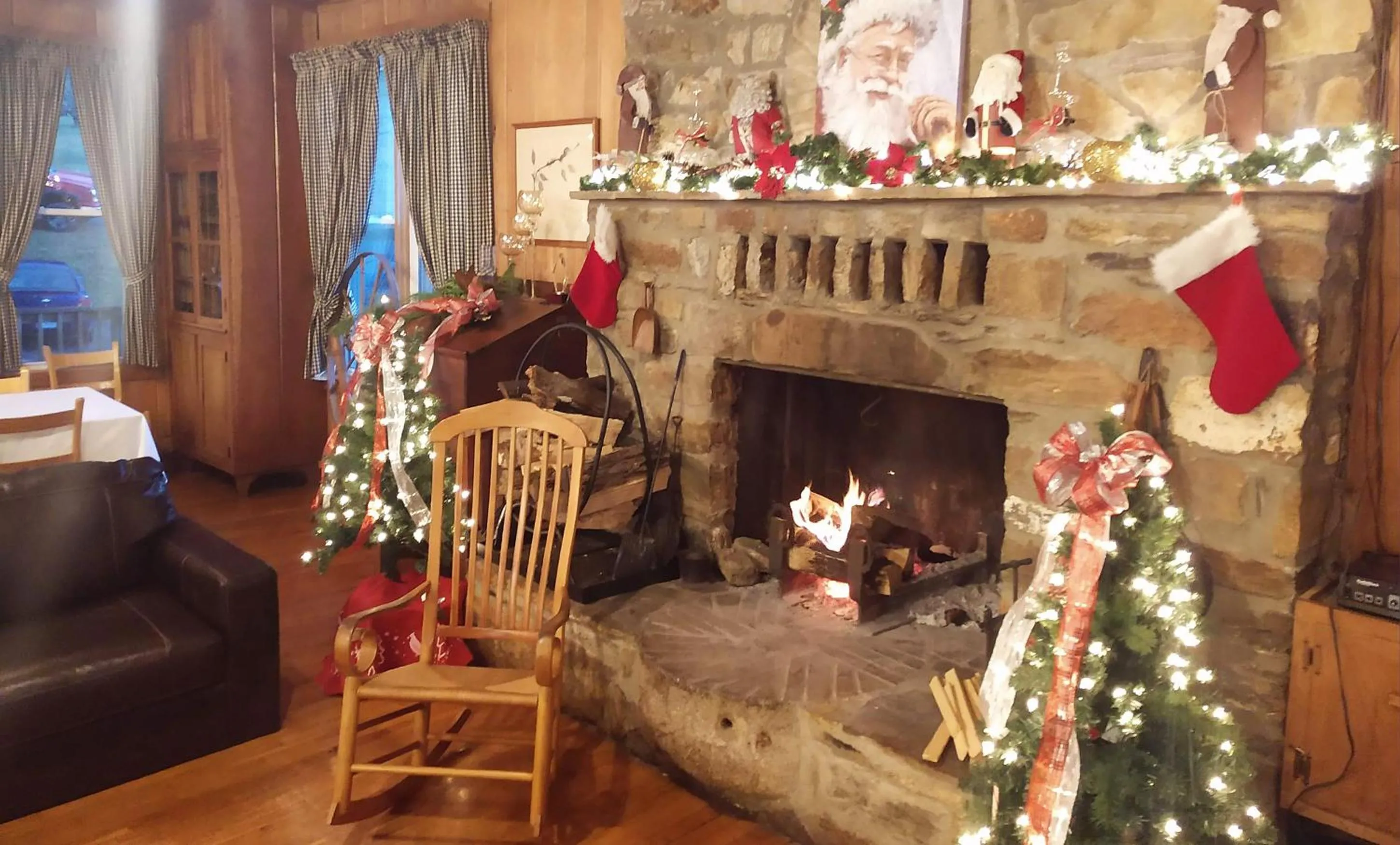 Lobby or reception in Graves Mountain Farm & Lodges