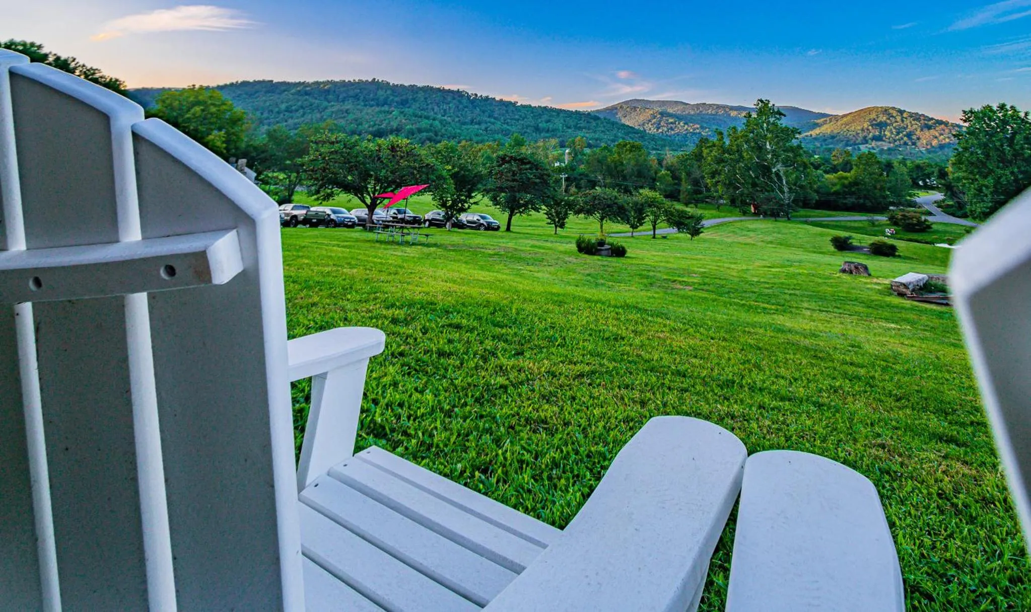 Balcony/Terrace in Graves Mountain Farm & Lodges