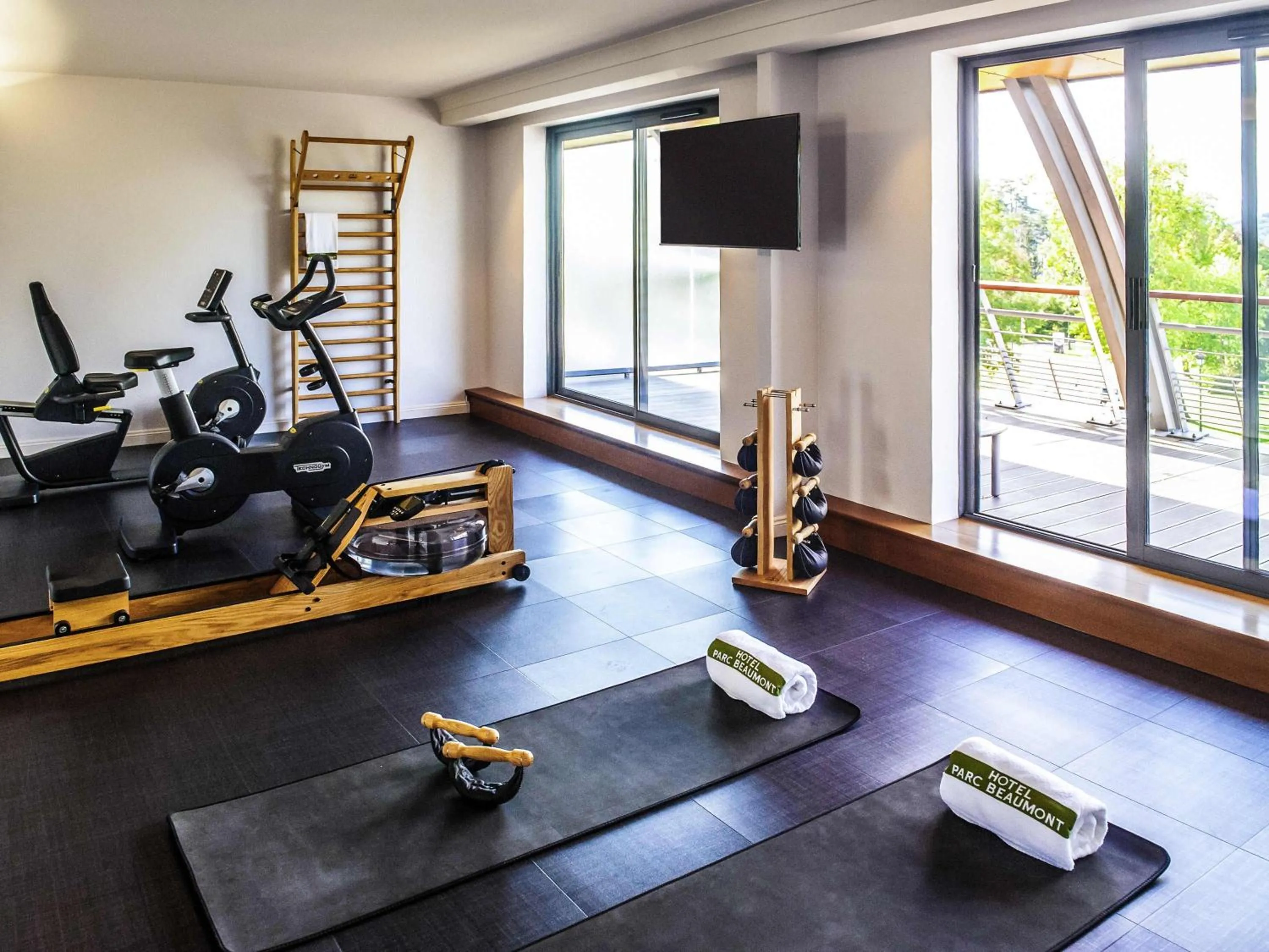 Fitness centre/facilities in Parc Beaumont Hôtel & Spa Pau - MGallery Collection