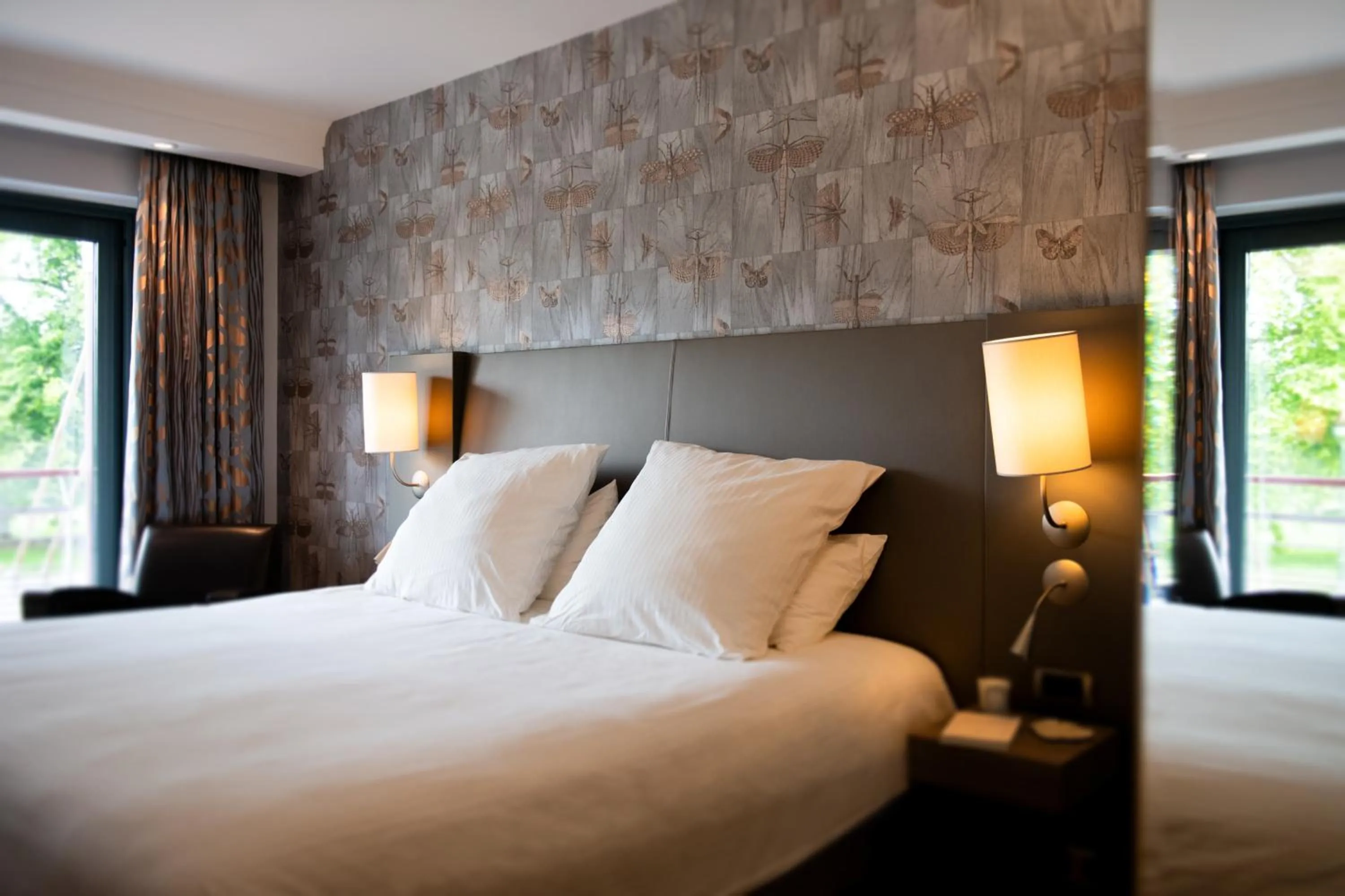 Bed in Parc Beaumont Hôtel & Spa Pau - MGallery Collection