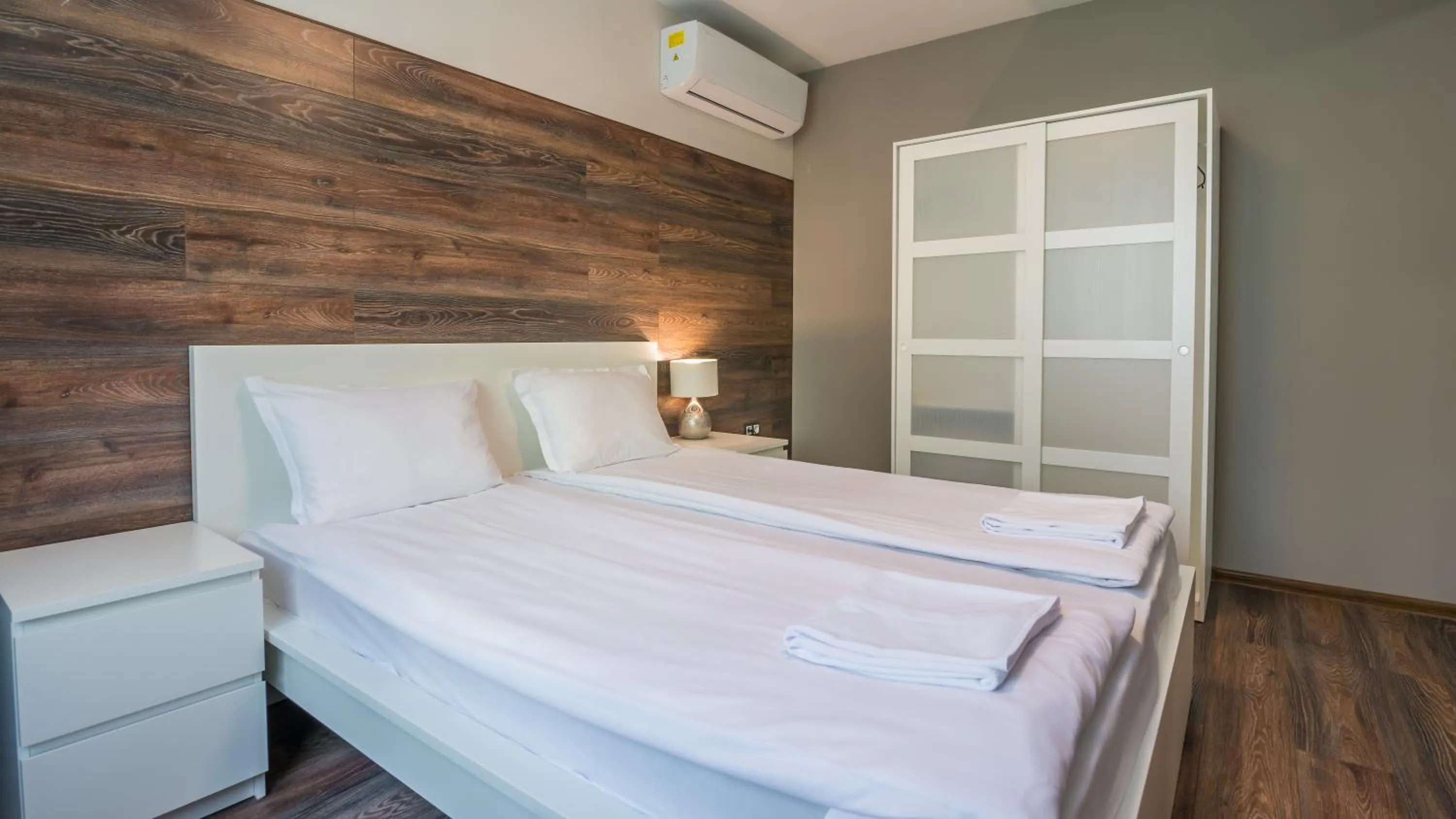 Bedroom, Bed in The old Bakery Apartments