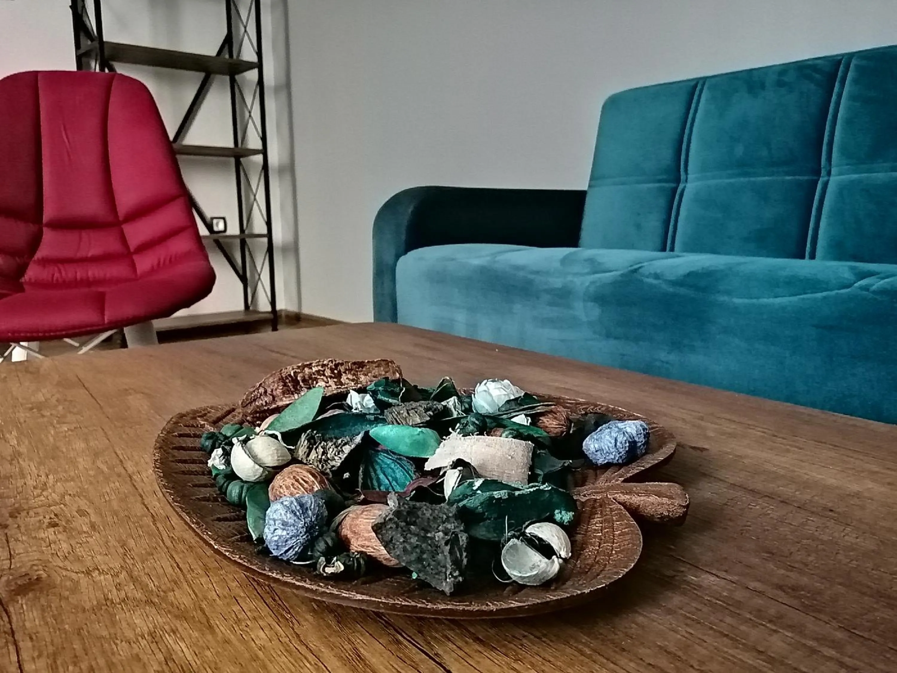 Seating area in The old Bakery Apartments