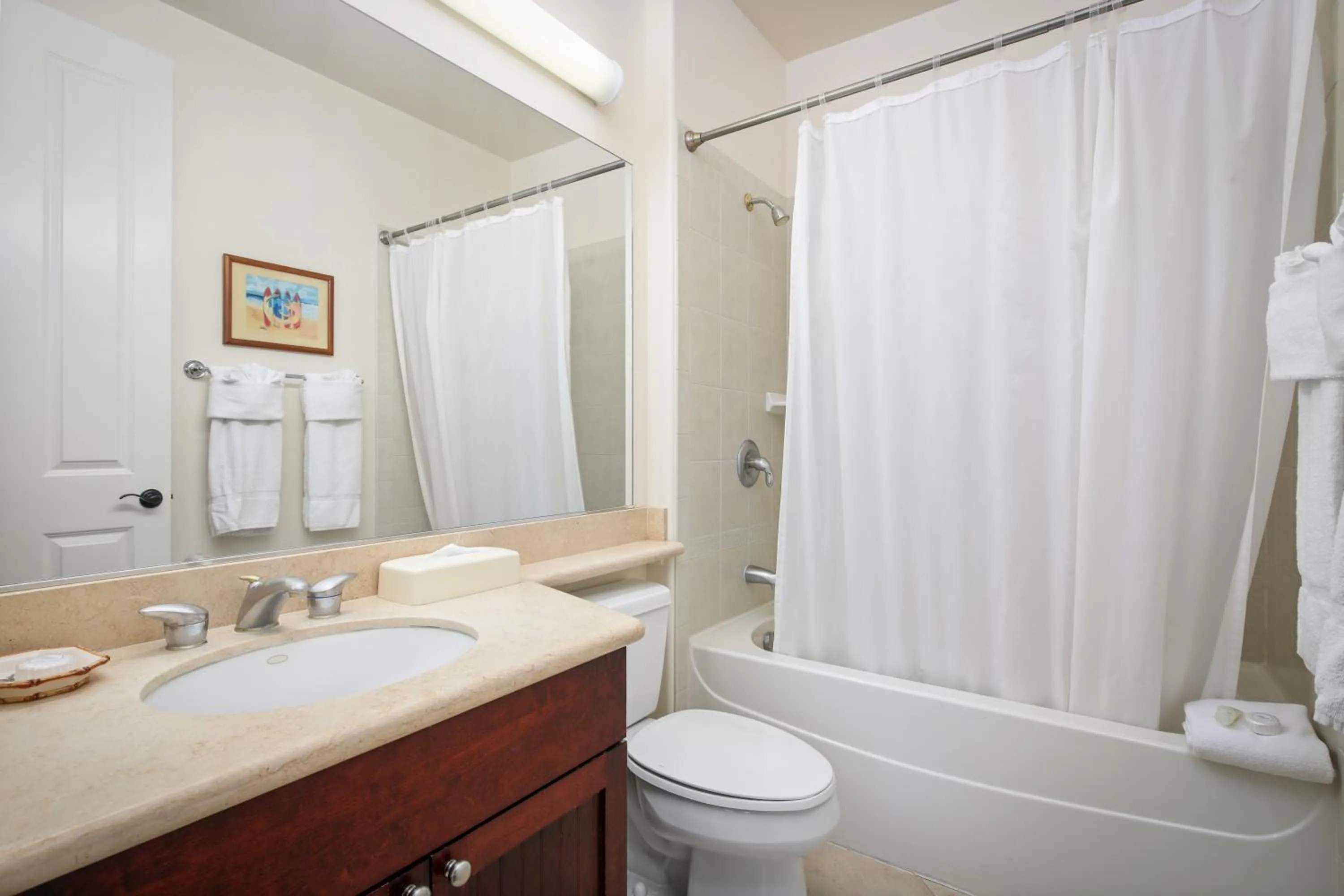 Bathroom in Fairway Villas Waikoloa by OUTRIGGER