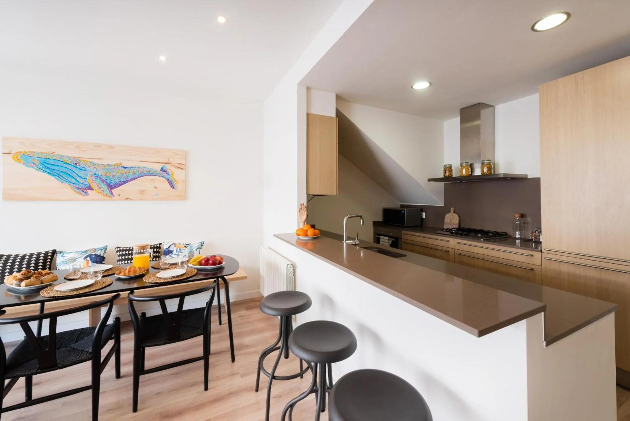Kitchen or kitchenette in Petit Luxe Tobella Baixos