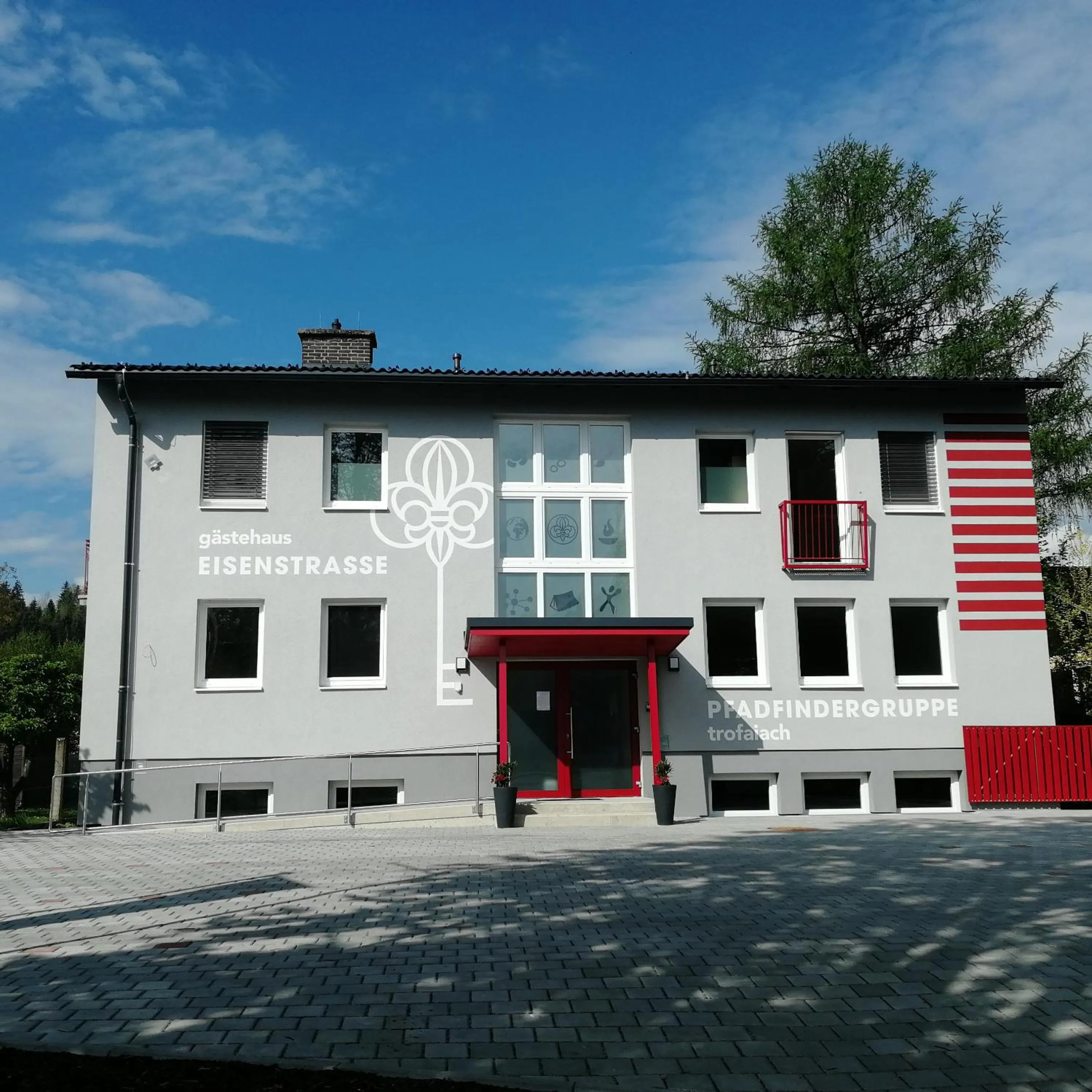 Property building in Gästehaus Eisenstrasse