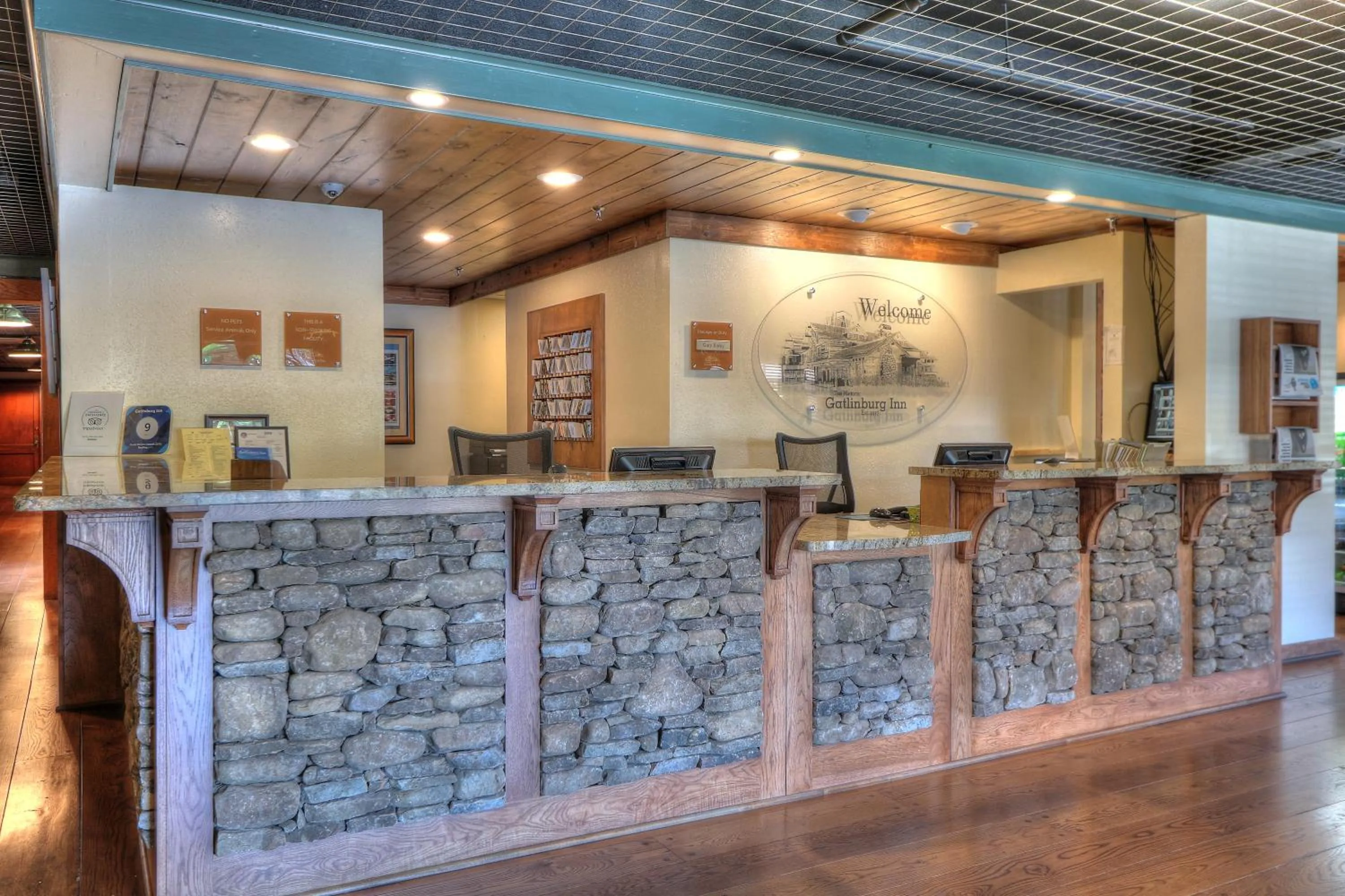 Lobby or reception in Gatlinburg Inn