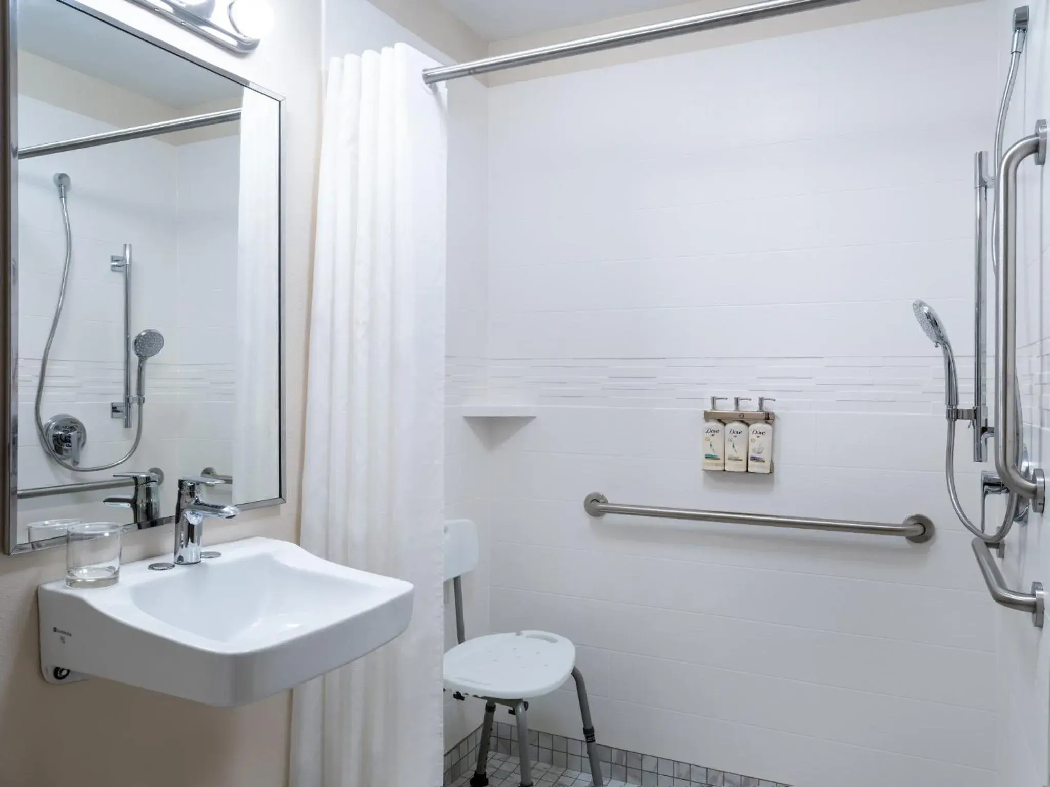 Queen Studio Suite with Roll In Shower - Accessible in Candlewood Suites Rockford by IHG Queen Studio Suite with Roll In Shower - Accessible in Candlewood Suites Rockford by IHG