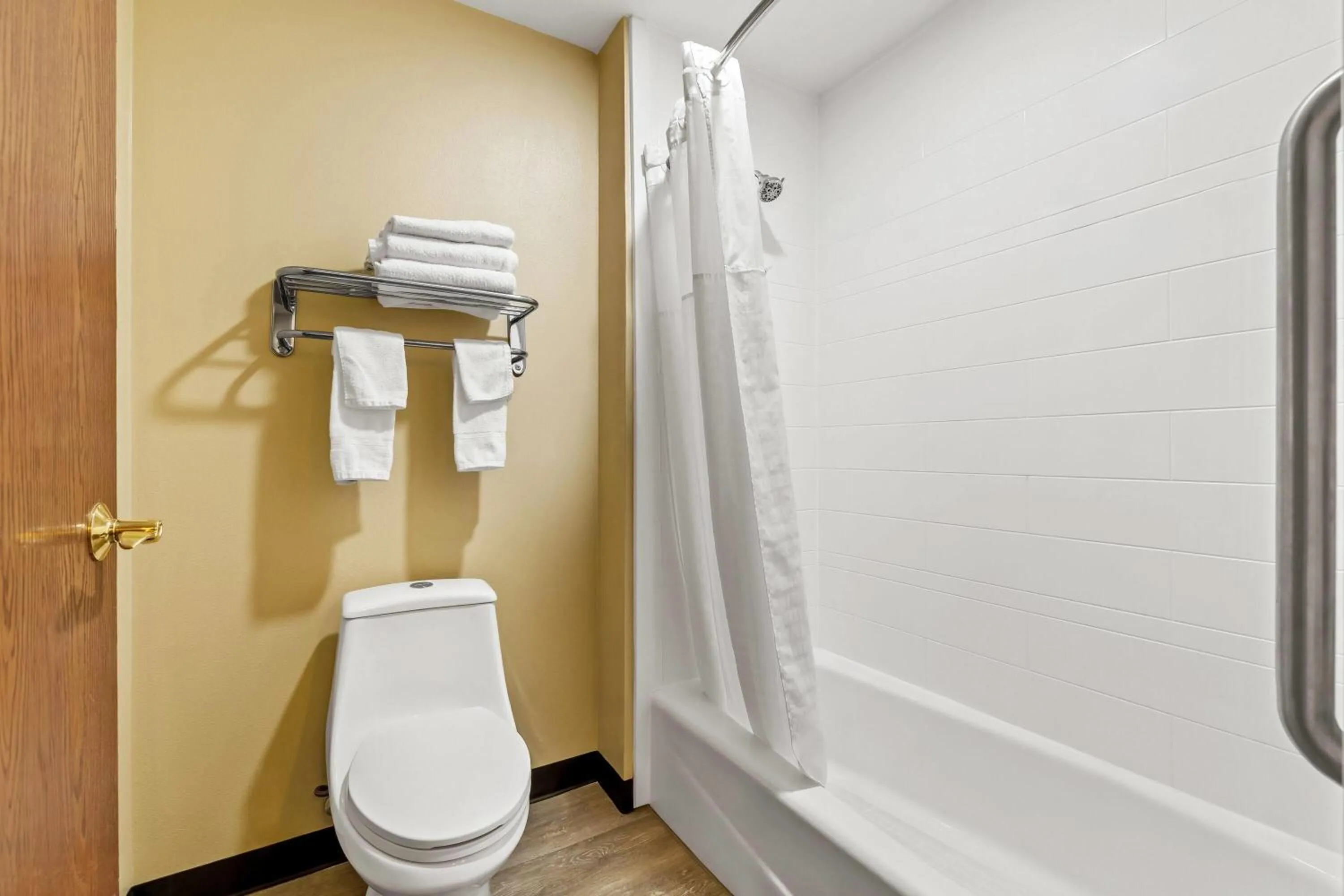 Bathroom in Super 8 by Wyndham Marana/Tucson Area