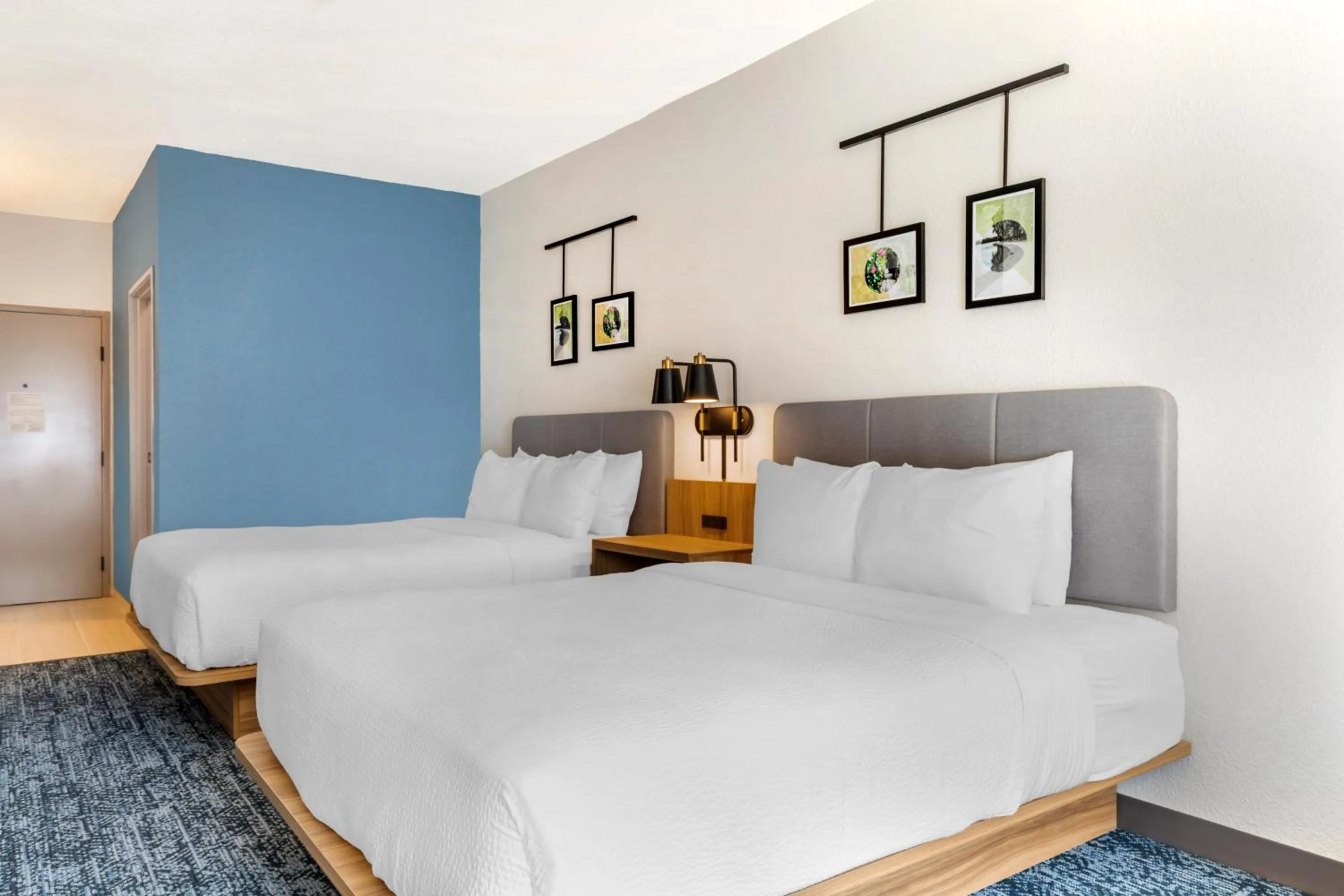 Bedroom, Bed in Sleep Inn