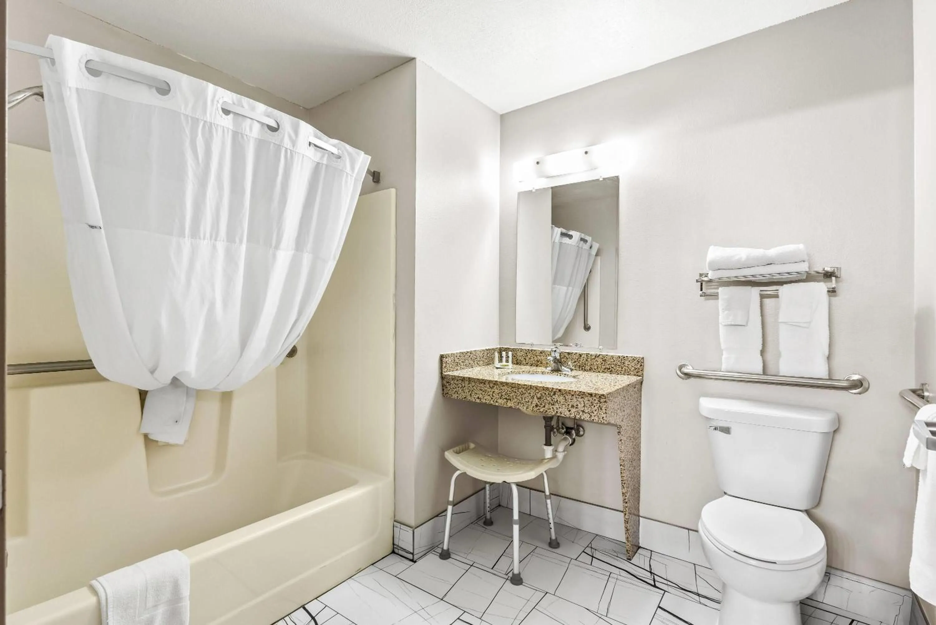 Bathroom in Days Inn by Wyndham Mitchell SD