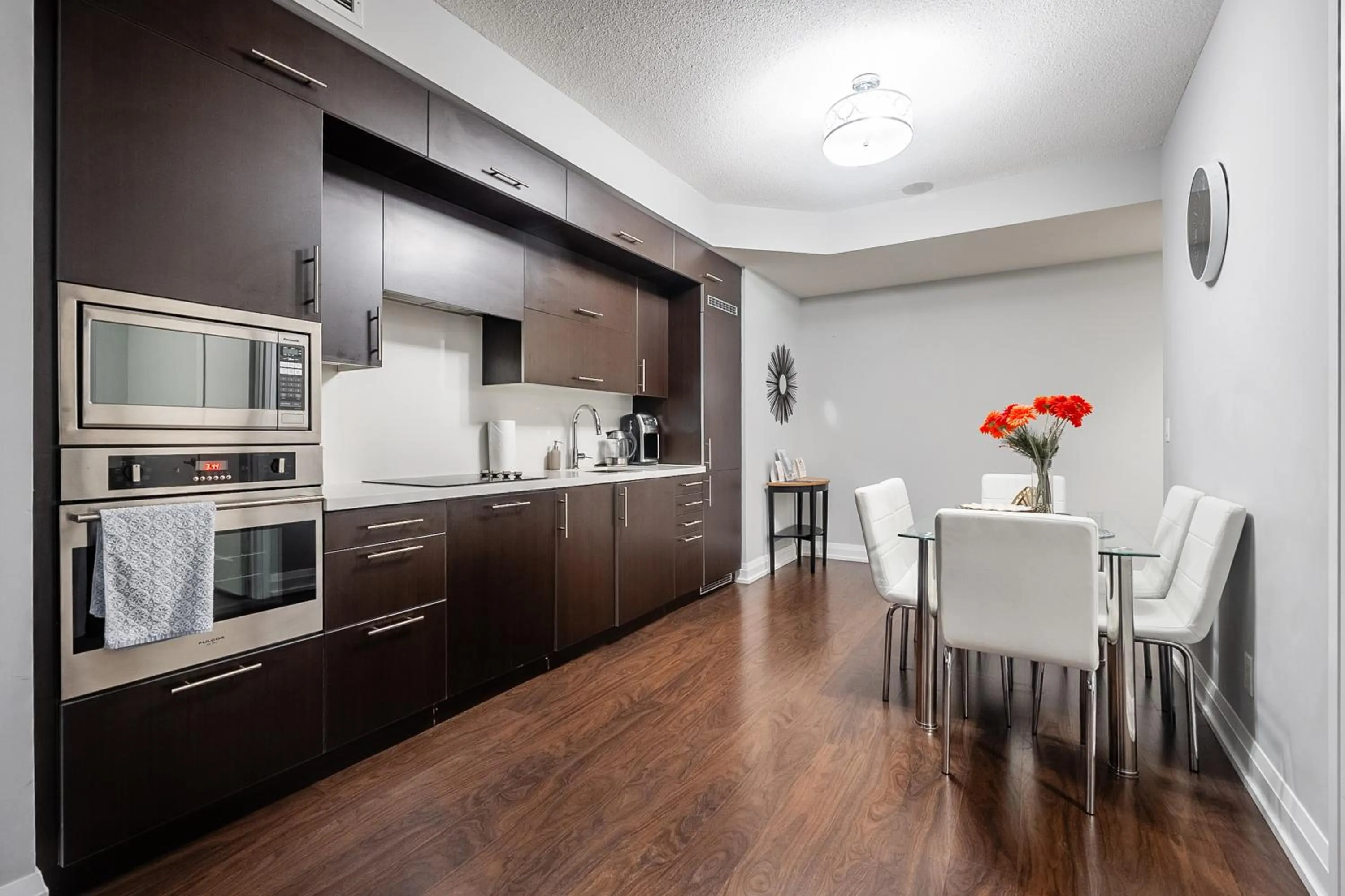 Kitchen or kitchenette in GLOBALSTAY Modern Apartments in North York Skyscraper