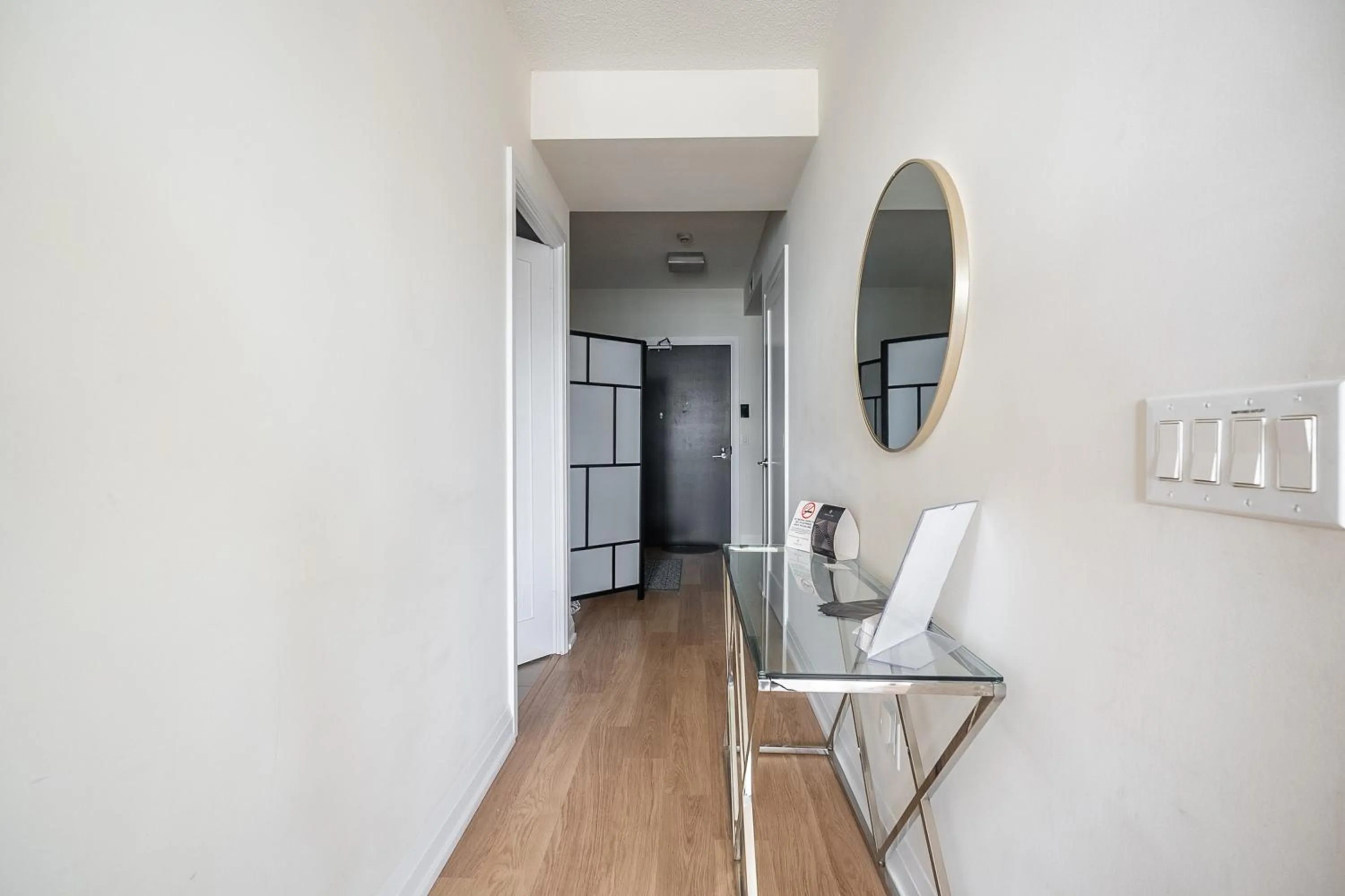 wardrobe in GLOBALSTAY Modern Apartments in North York Skyscraper
