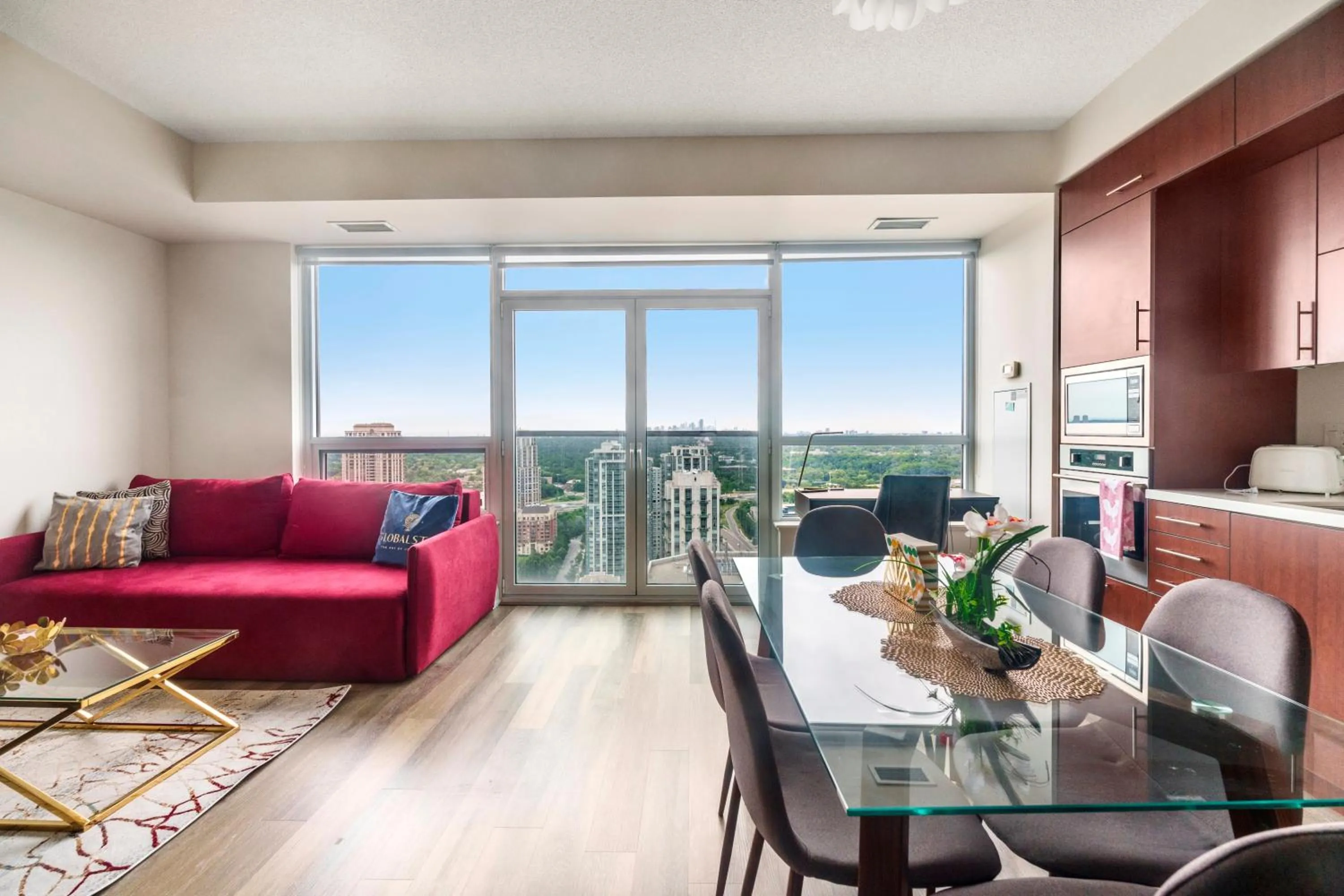 View (from property/room) in GLOBALSTAY Modern Apartments in North York Skyscraper