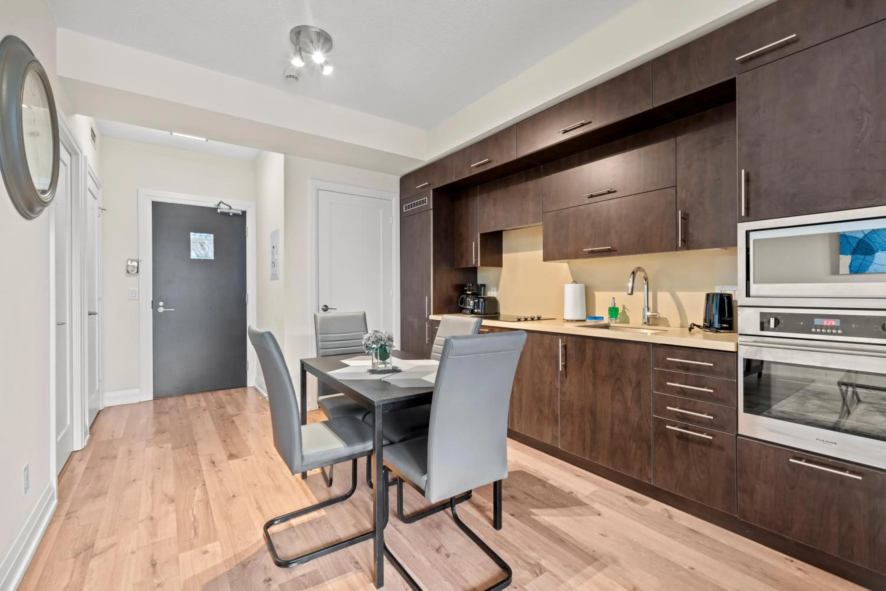 Dining area in GLOBALSTAY Modern Apartments in North York Skyscraper