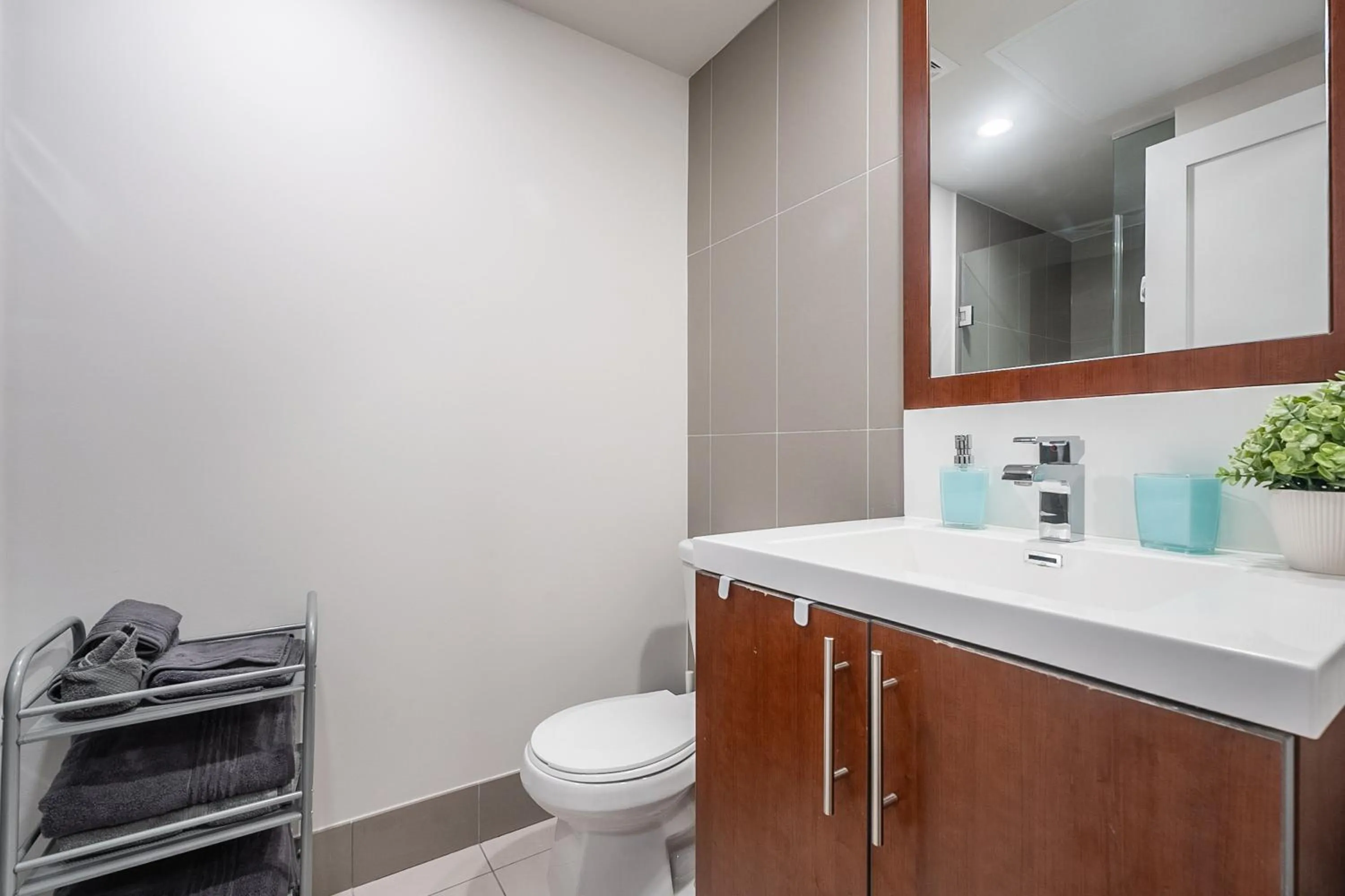 Bathroom in GLOBALSTAY Modern Apartments in North York Skyscraper
