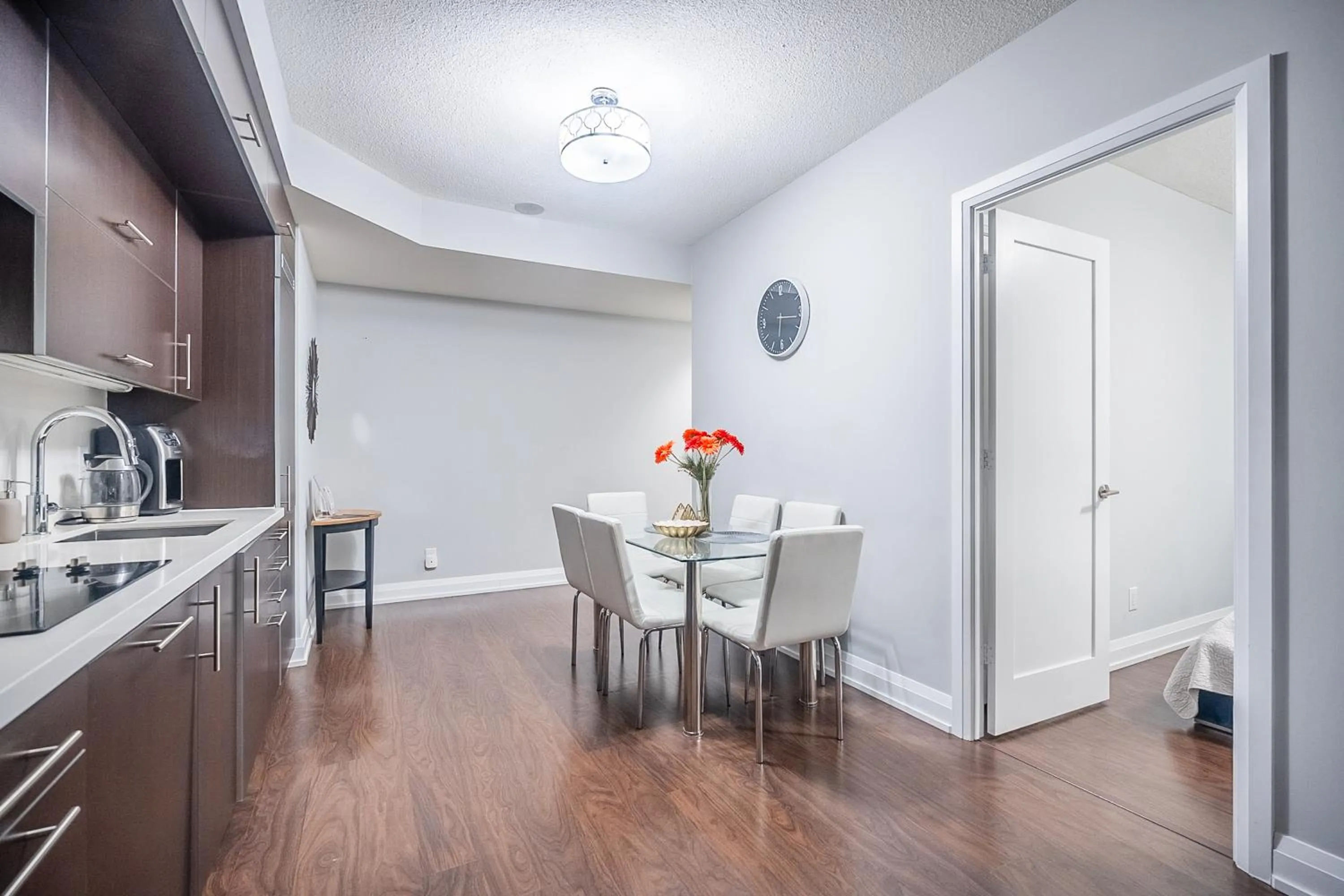 Kitchen or kitchenette in GLOBALSTAY Modern Apartments in North York Skyscraper